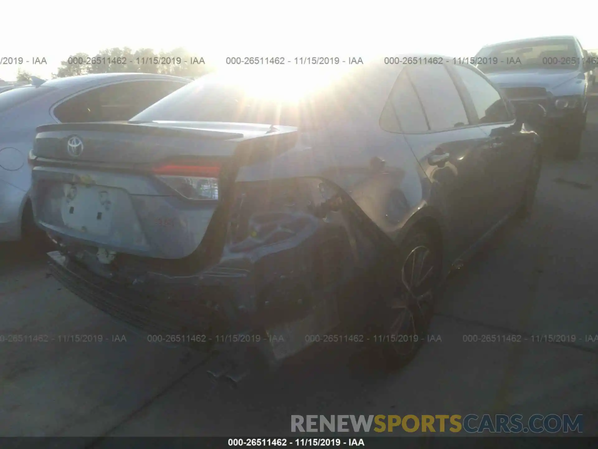 4 Photograph of a damaged car 5YFP4RCE7LP009397 TOYOTA COROLLA 2020