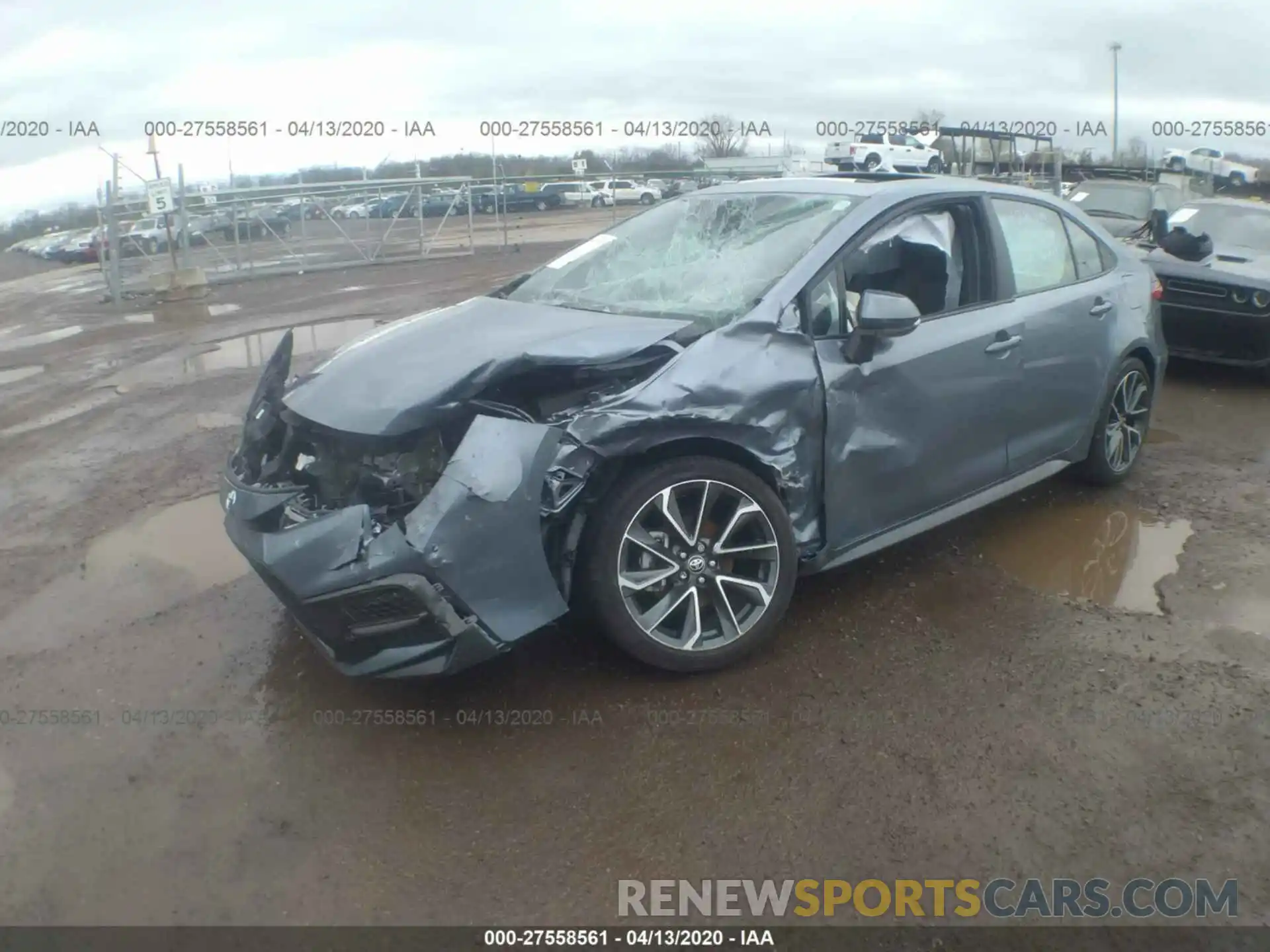 2 Photograph of a damaged car 5YFP4RCE7LP010680 TOYOTA COROLLA 2020