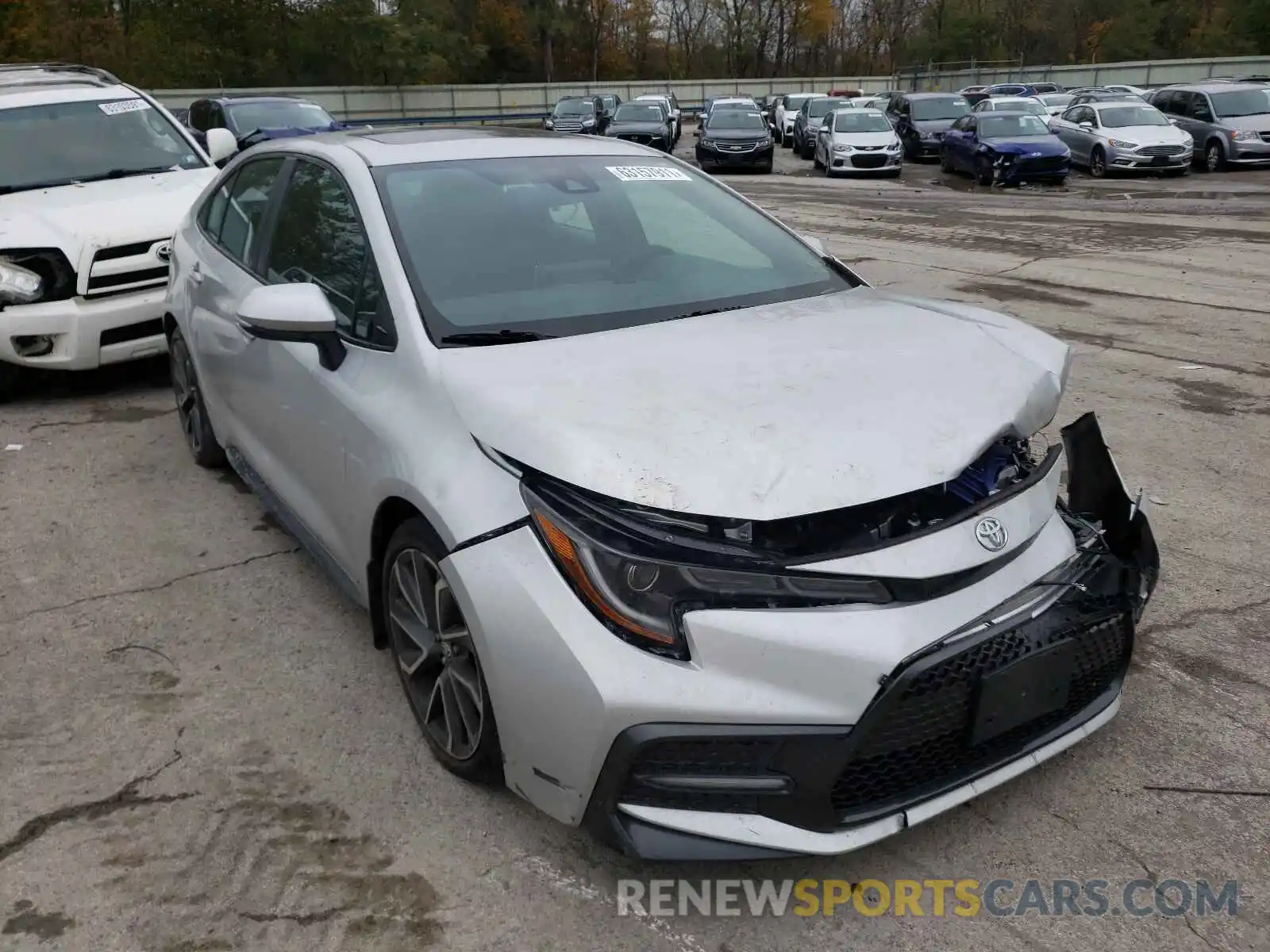 1 Photograph of a damaged car 5YFP4RCE7LP011005 TOYOTA COROLLA 2020