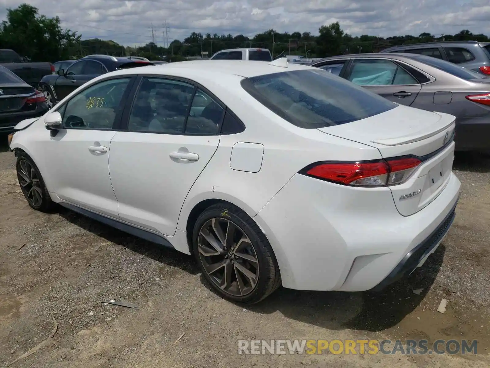 3 Photograph of a damaged car 5YFP4RCE7LP011585 TOYOTA COROLLA 2020