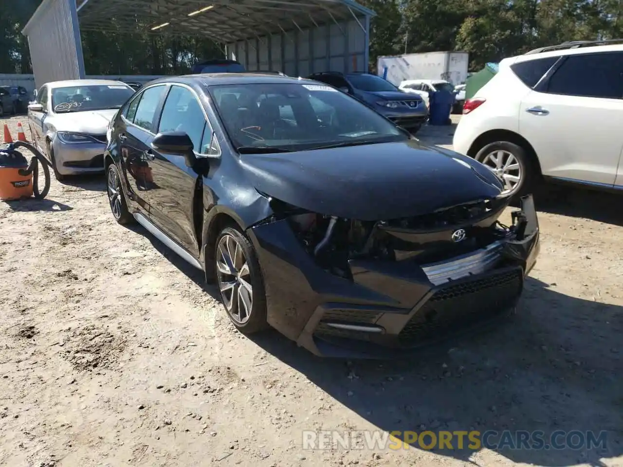 1 Photograph of a damaged car 5YFP4RCE7LP012039 TOYOTA COROLLA 2020