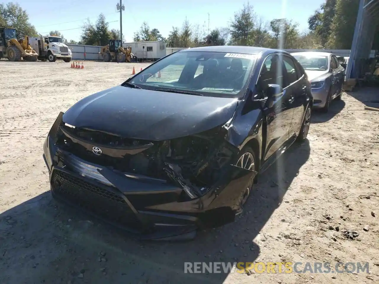 2 Photograph of a damaged car 5YFP4RCE7LP012039 TOYOTA COROLLA 2020