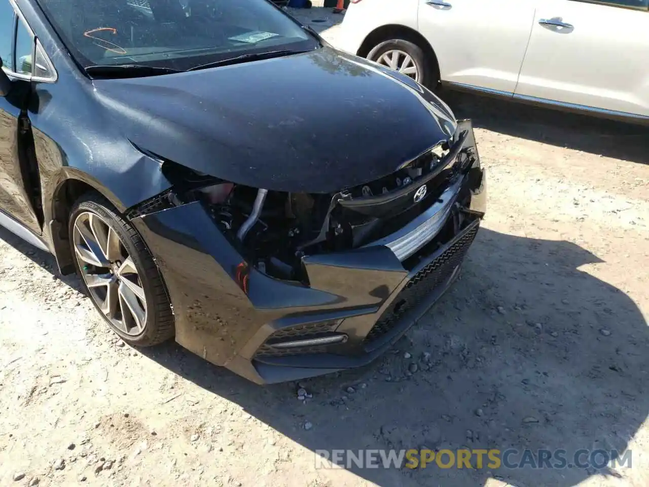 9 Photograph of a damaged car 5YFP4RCE7LP012039 TOYOTA COROLLA 2020