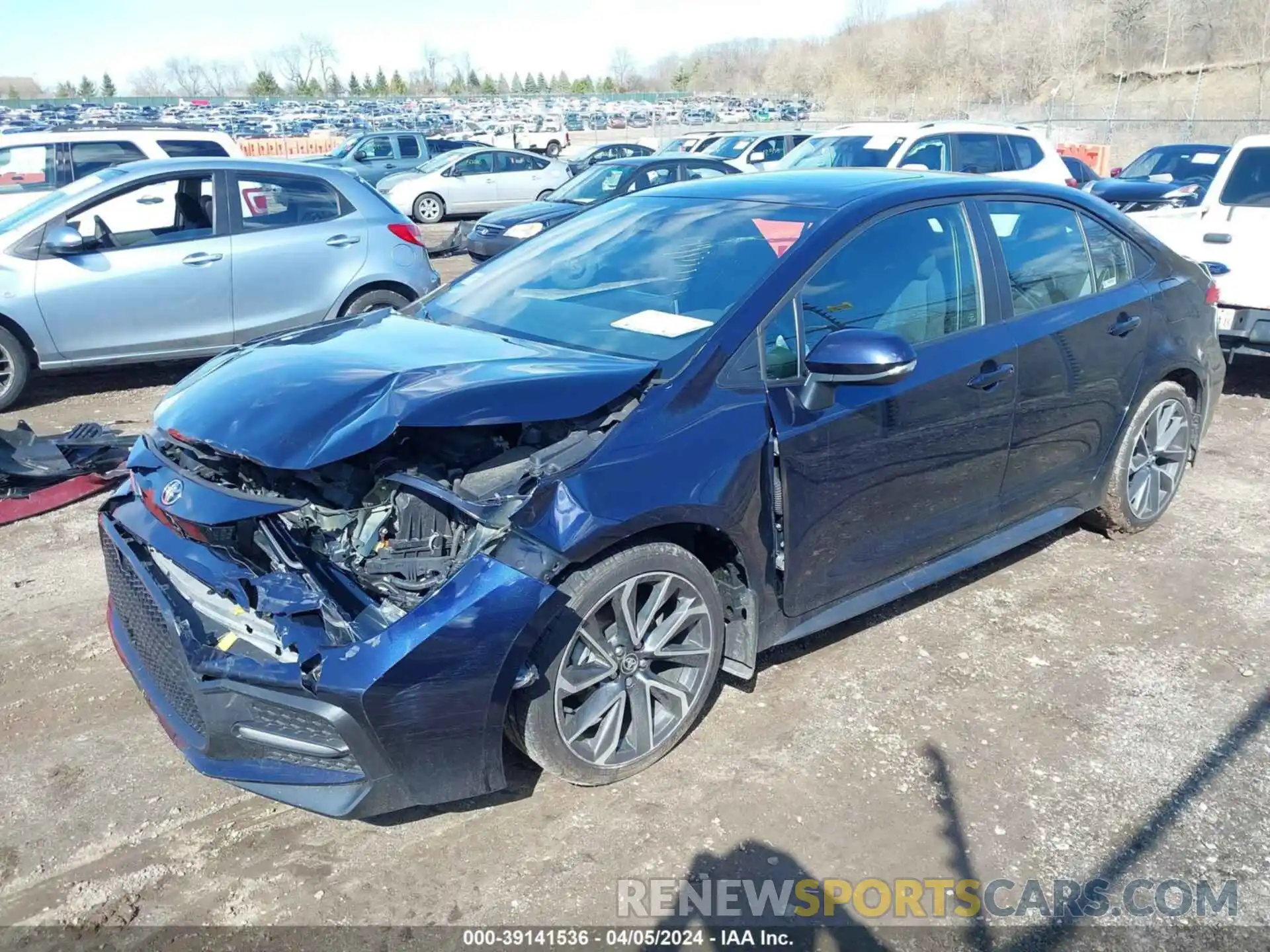 2 Photograph of a damaged car 5YFP4RCE7LP013305 TOYOTA COROLLA 2020