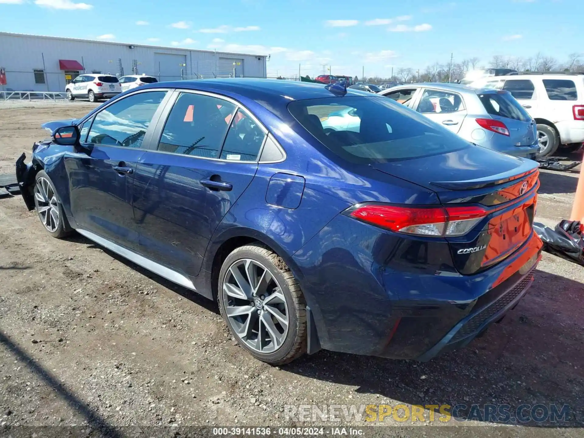 3 Photograph of a damaged car 5YFP4RCE7LP013305 TOYOTA COROLLA 2020