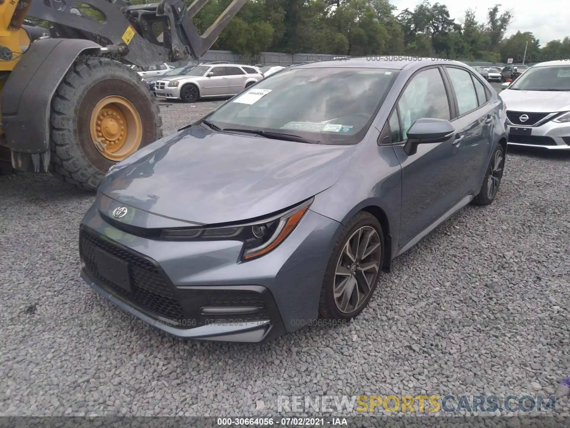 2 Photograph of a damaged car 5YFP4RCE7LP013787 TOYOTA COROLLA 2020