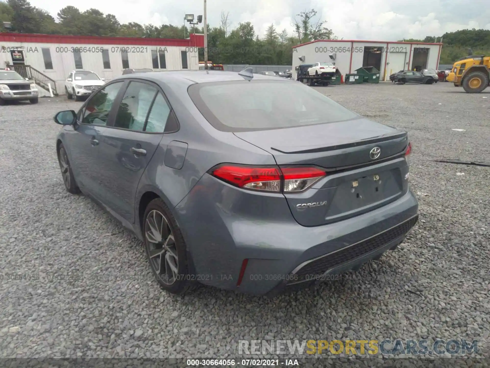 3 Photograph of a damaged car 5YFP4RCE7LP013787 TOYOTA COROLLA 2020