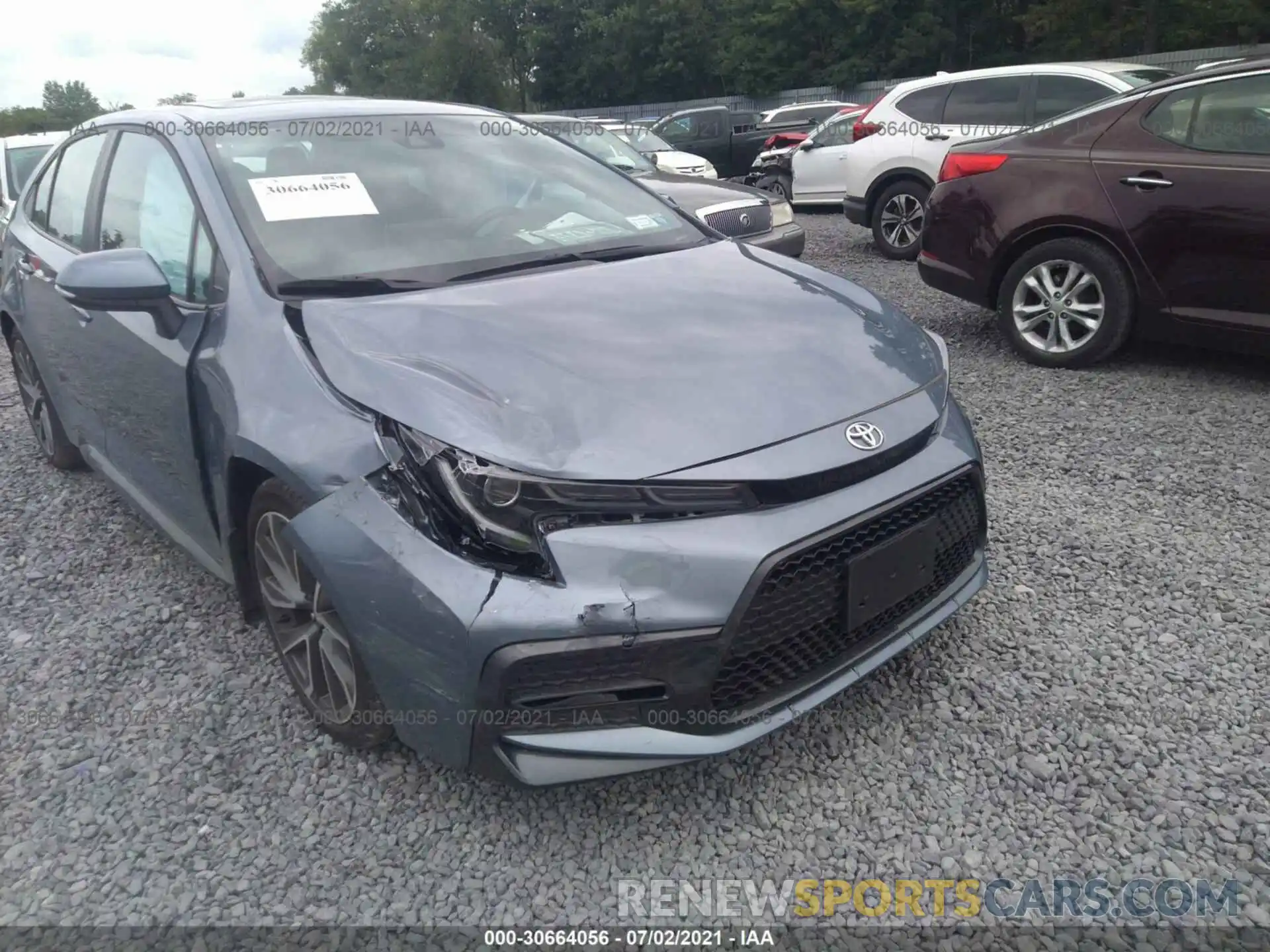 6 Photograph of a damaged car 5YFP4RCE7LP013787 TOYOTA COROLLA 2020