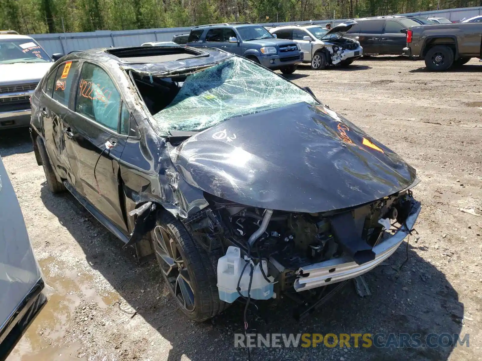 1 Photograph of a damaged car 5YFP4RCE7LP014549 TOYOTA COROLLA 2020