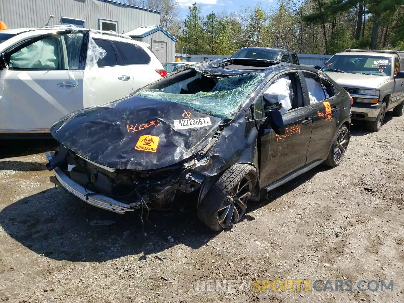 2 Photograph of a damaged car 5YFP4RCE7LP014549 TOYOTA COROLLA 2020