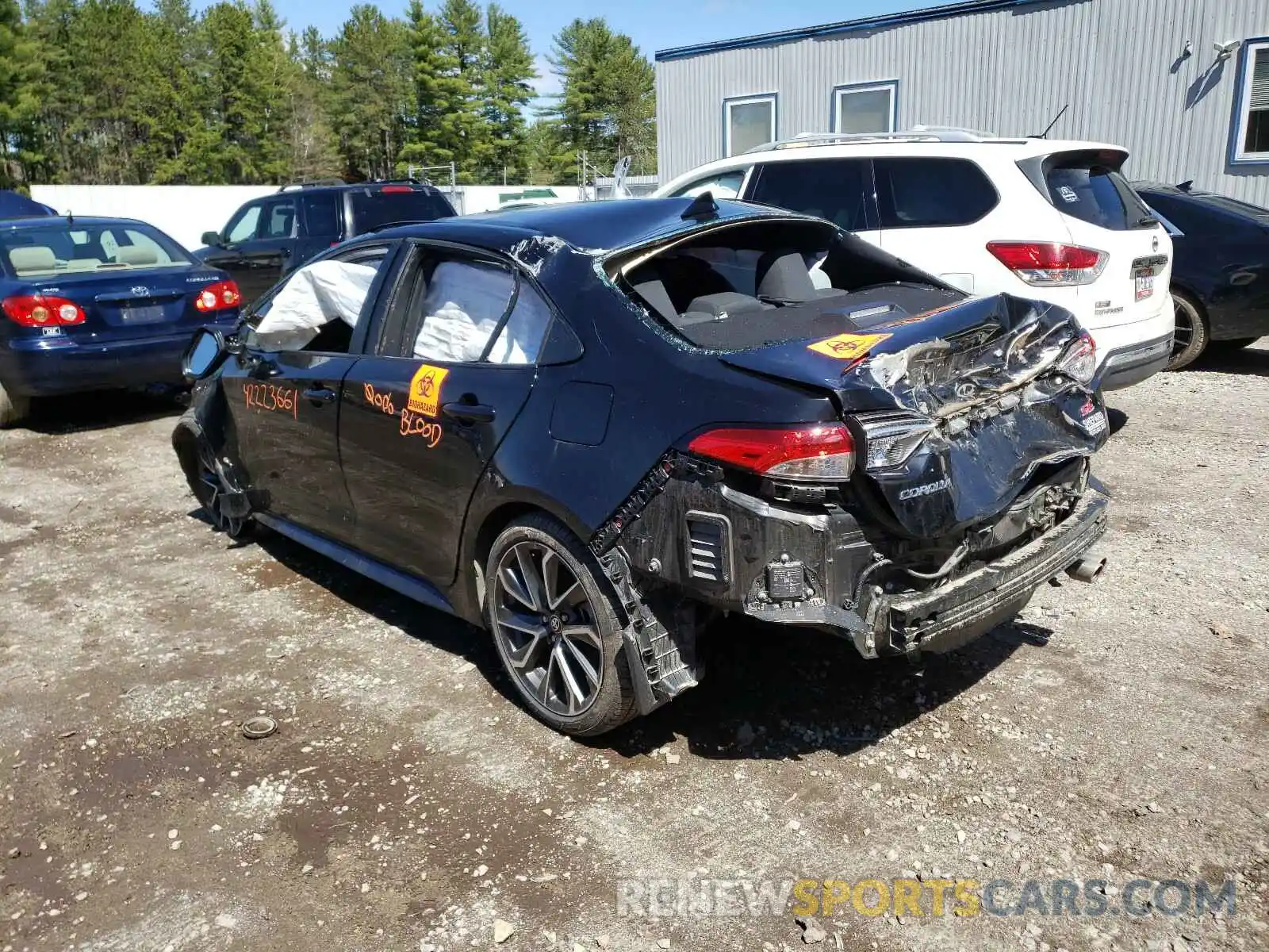 3 Photograph of a damaged car 5YFP4RCE7LP014549 TOYOTA COROLLA 2020