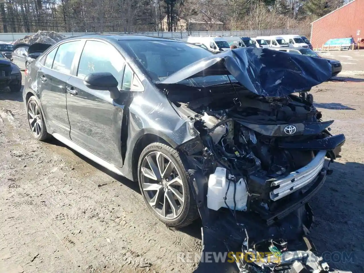 1 Photograph of a damaged car 5YFP4RCE7LP014924 TOYOTA COROLLA 2020