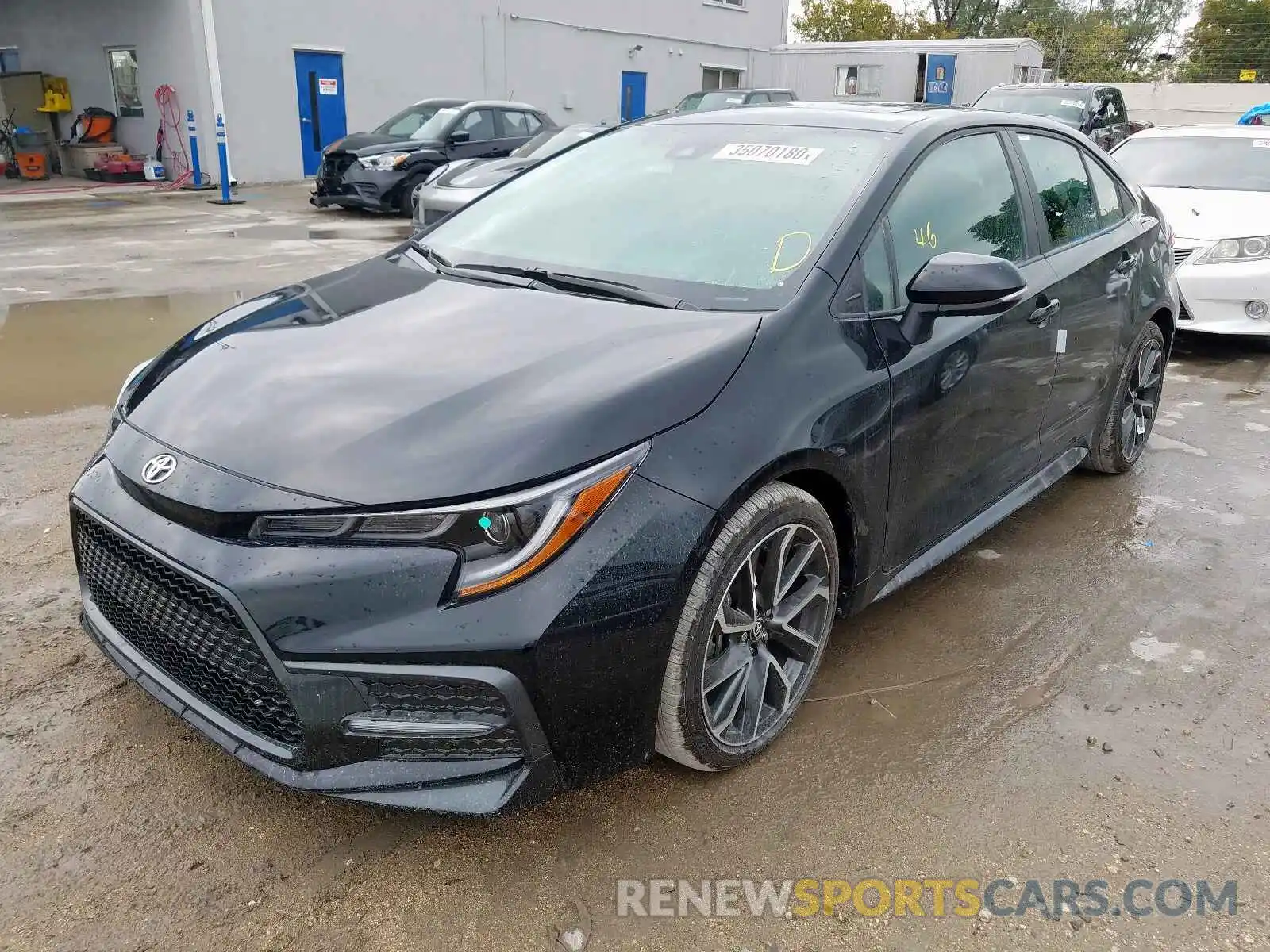 2 Photograph of a damaged car 5YFP4RCE7LP015362 TOYOTA COROLLA 2020