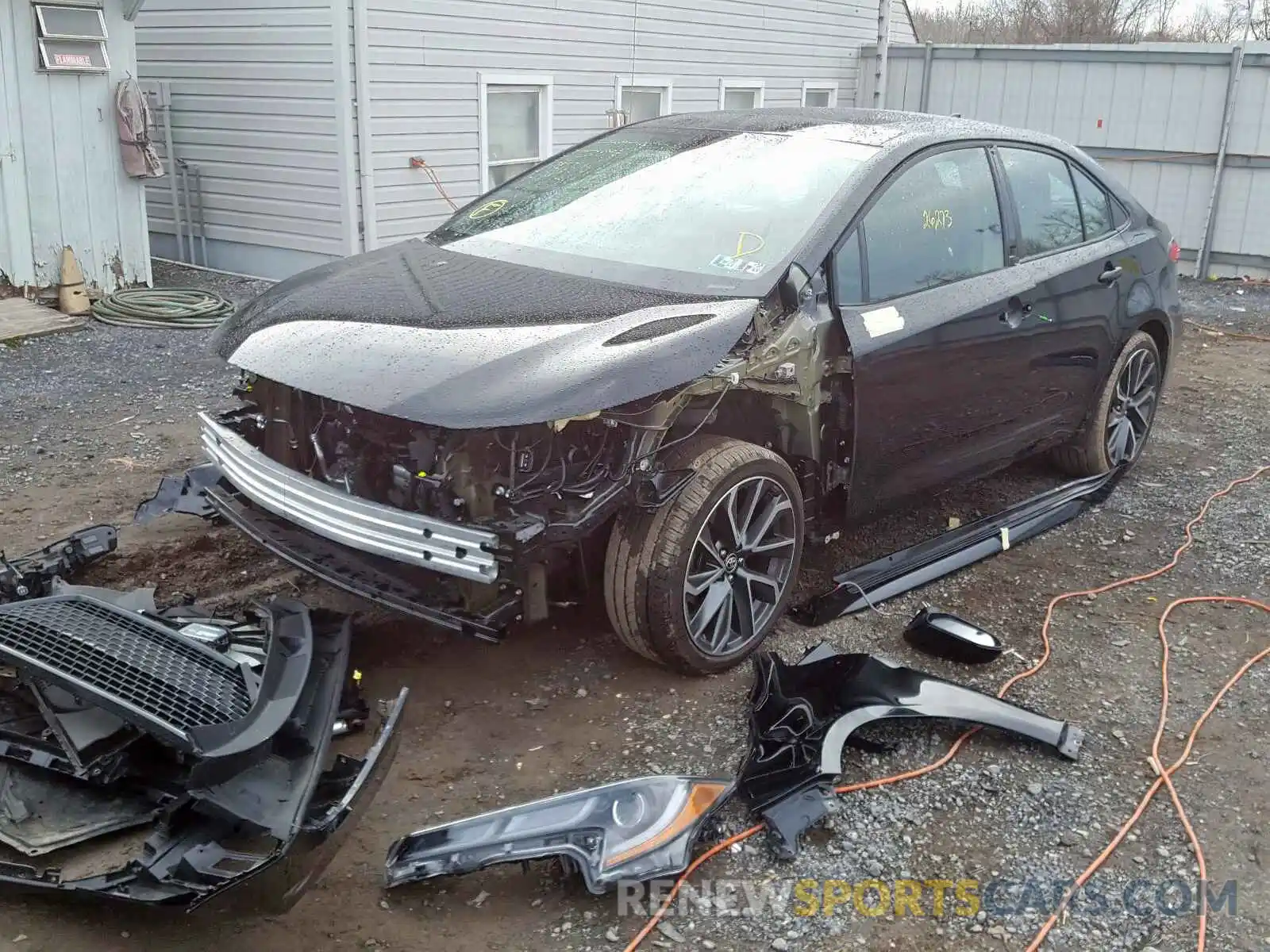 2 Photograph of a damaged car 5YFP4RCE7LP017340 TOYOTA COROLLA 2020