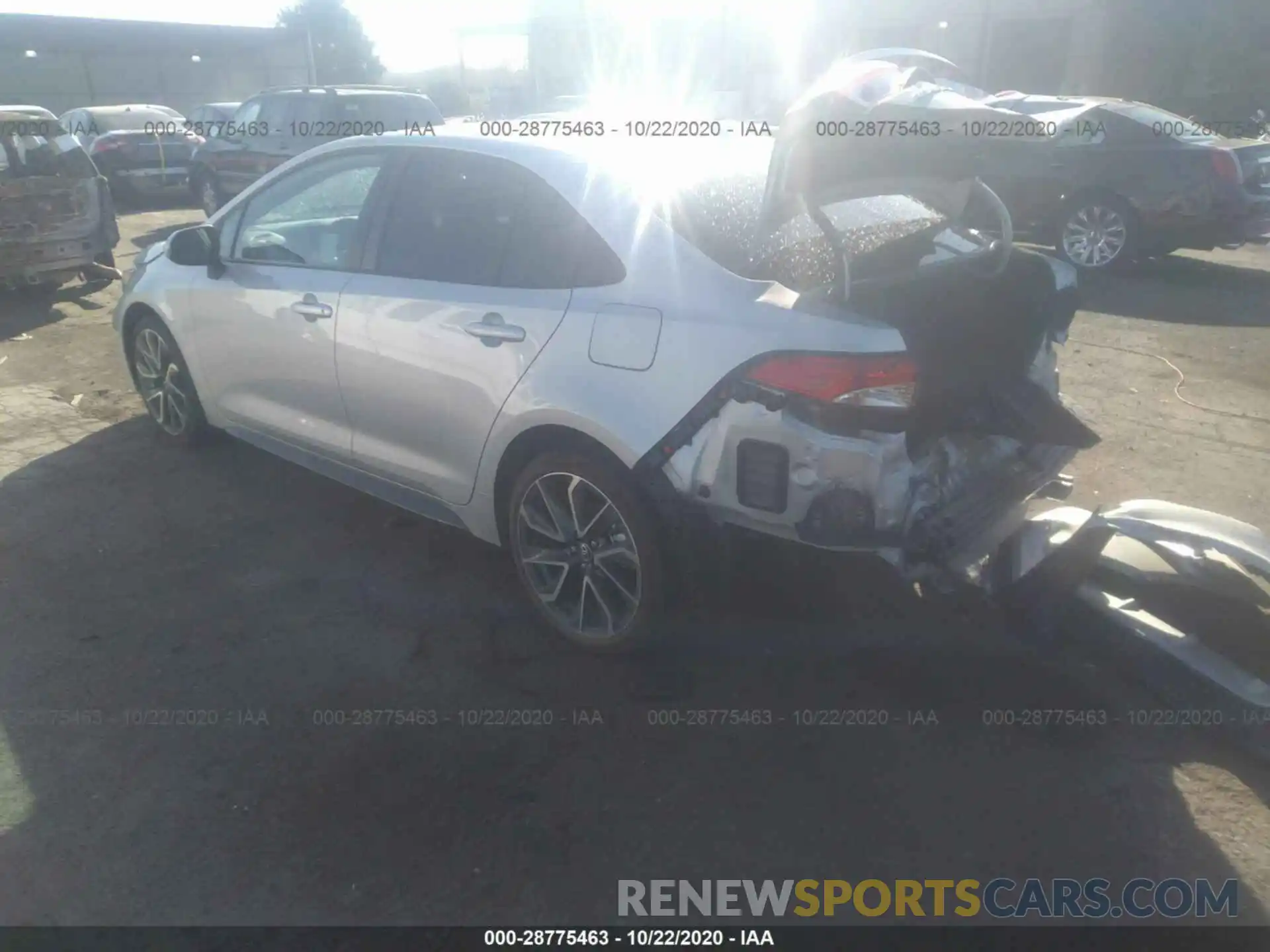 3 Photograph of a damaged car 5YFP4RCE7LP025065 TOYOTA COROLLA 2020