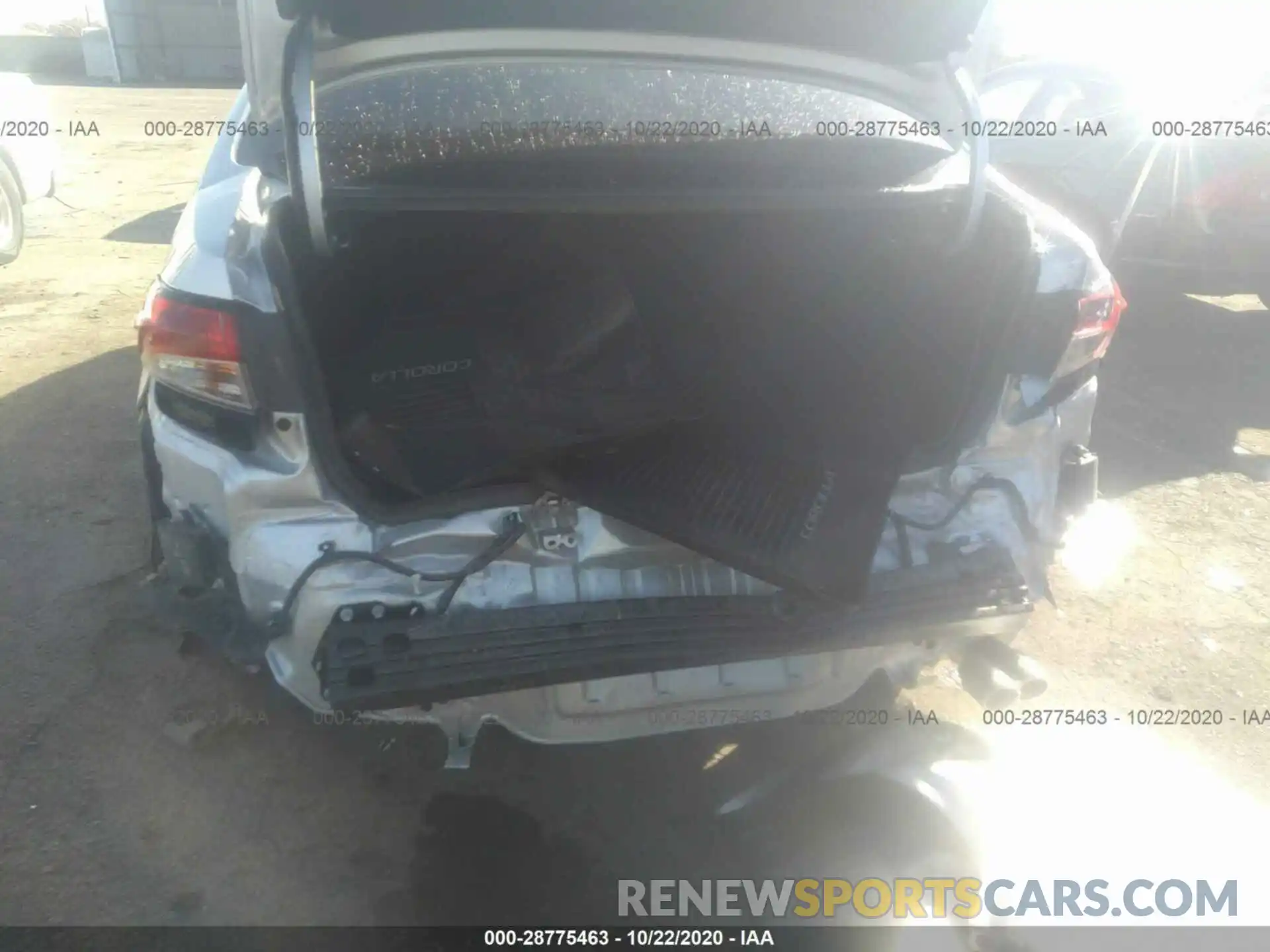 6 Photograph of a damaged car 5YFP4RCE7LP025065 TOYOTA COROLLA 2020