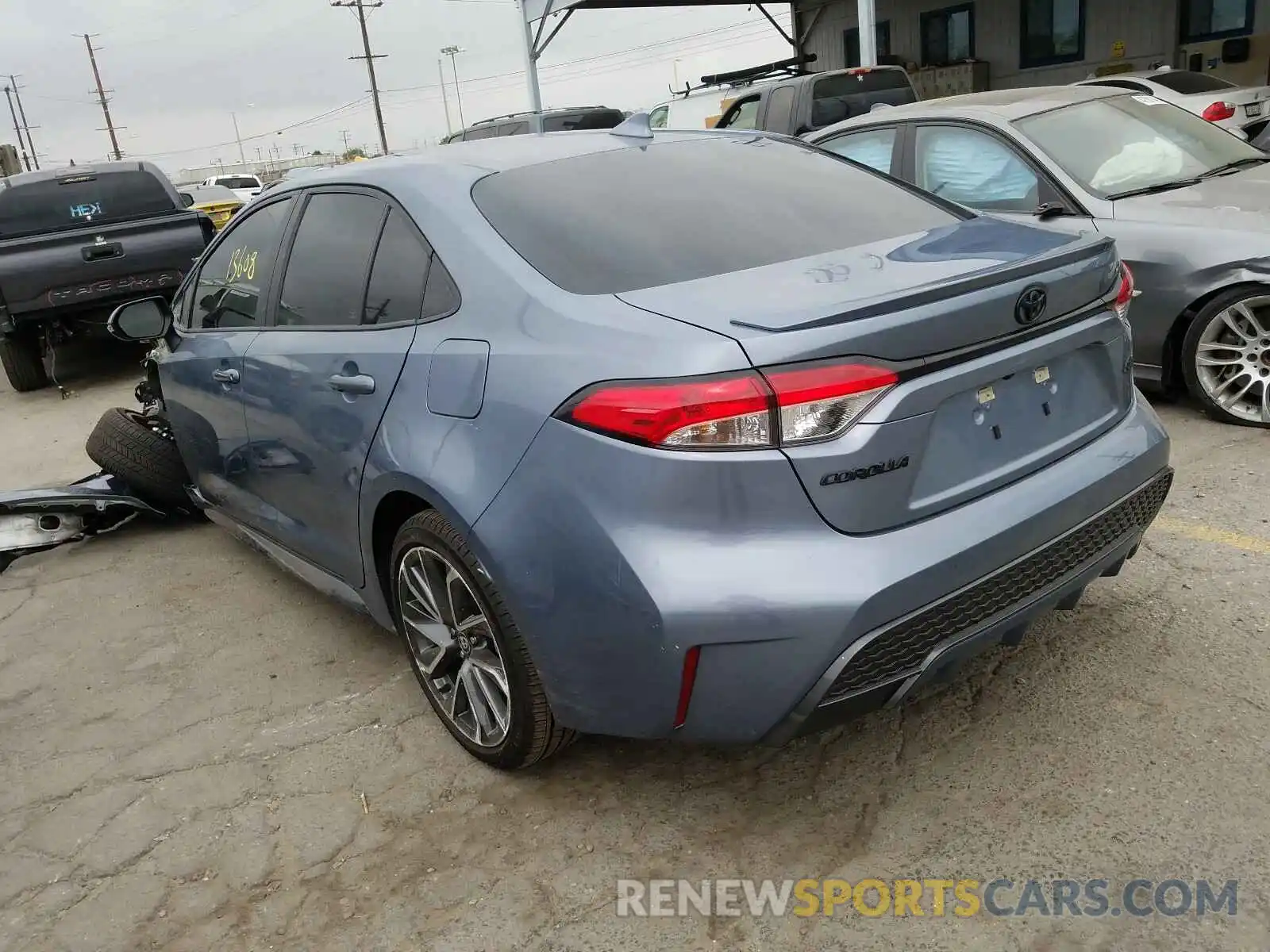 3 Photograph of a damaged car 5YFP4RCE7LP025843 TOYOTA COROLLA 2020