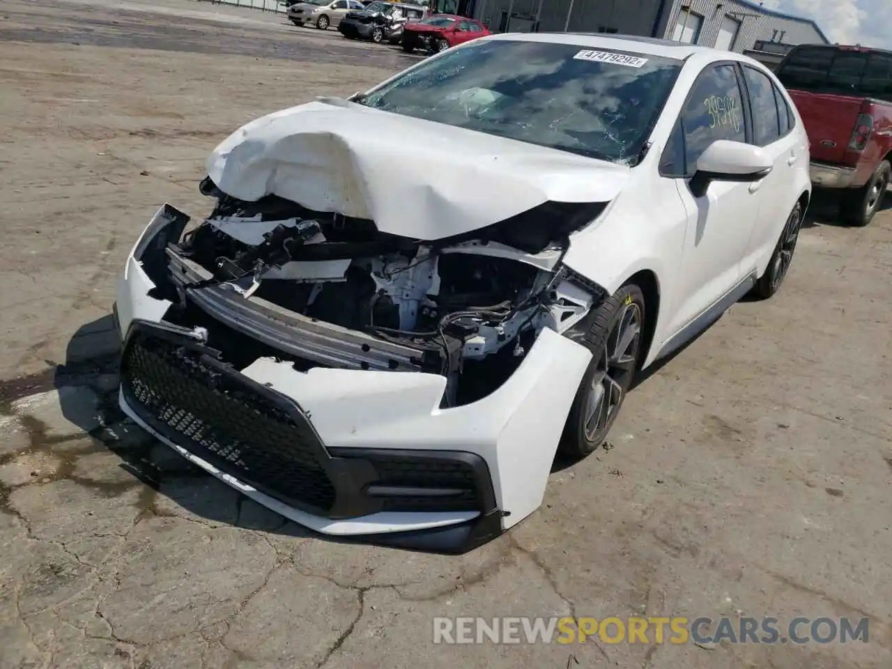 2 Photograph of a damaged car 5YFP4RCE7LP027544 TOYOTA COROLLA 2020