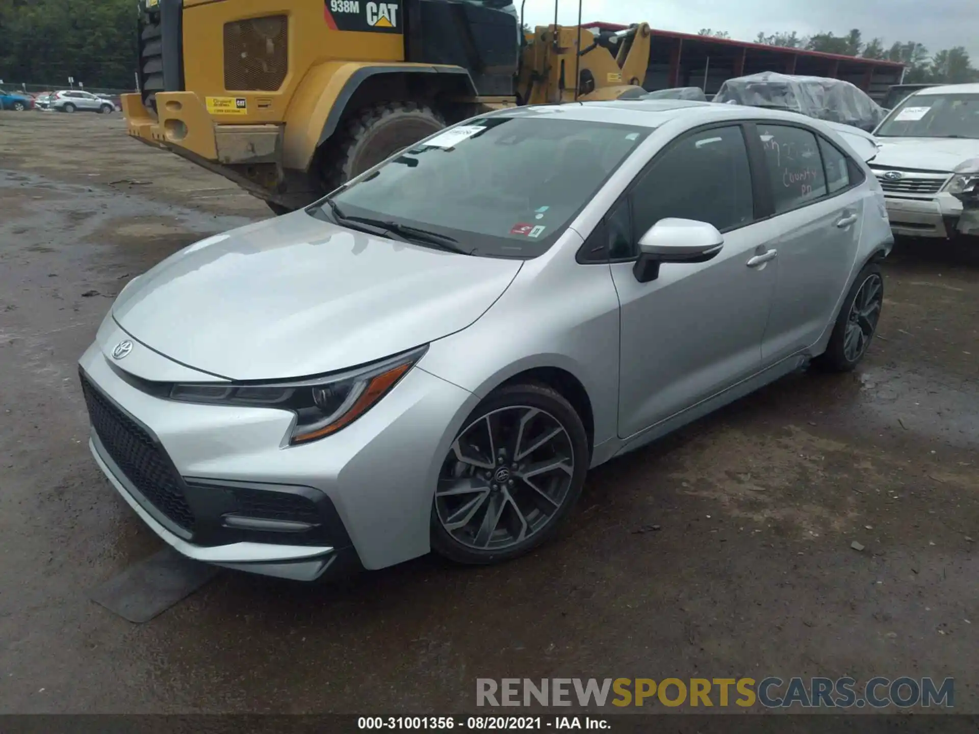 2 Photograph of a damaged car 5YFP4RCE7LP028936 TOYOTA COROLLA 2020