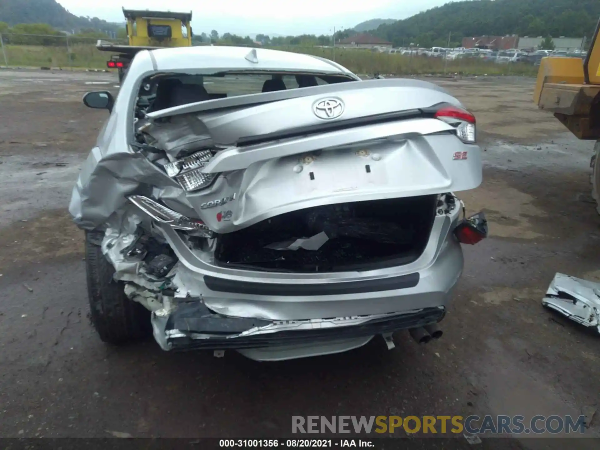 6 Photograph of a damaged car 5YFP4RCE7LP028936 TOYOTA COROLLA 2020