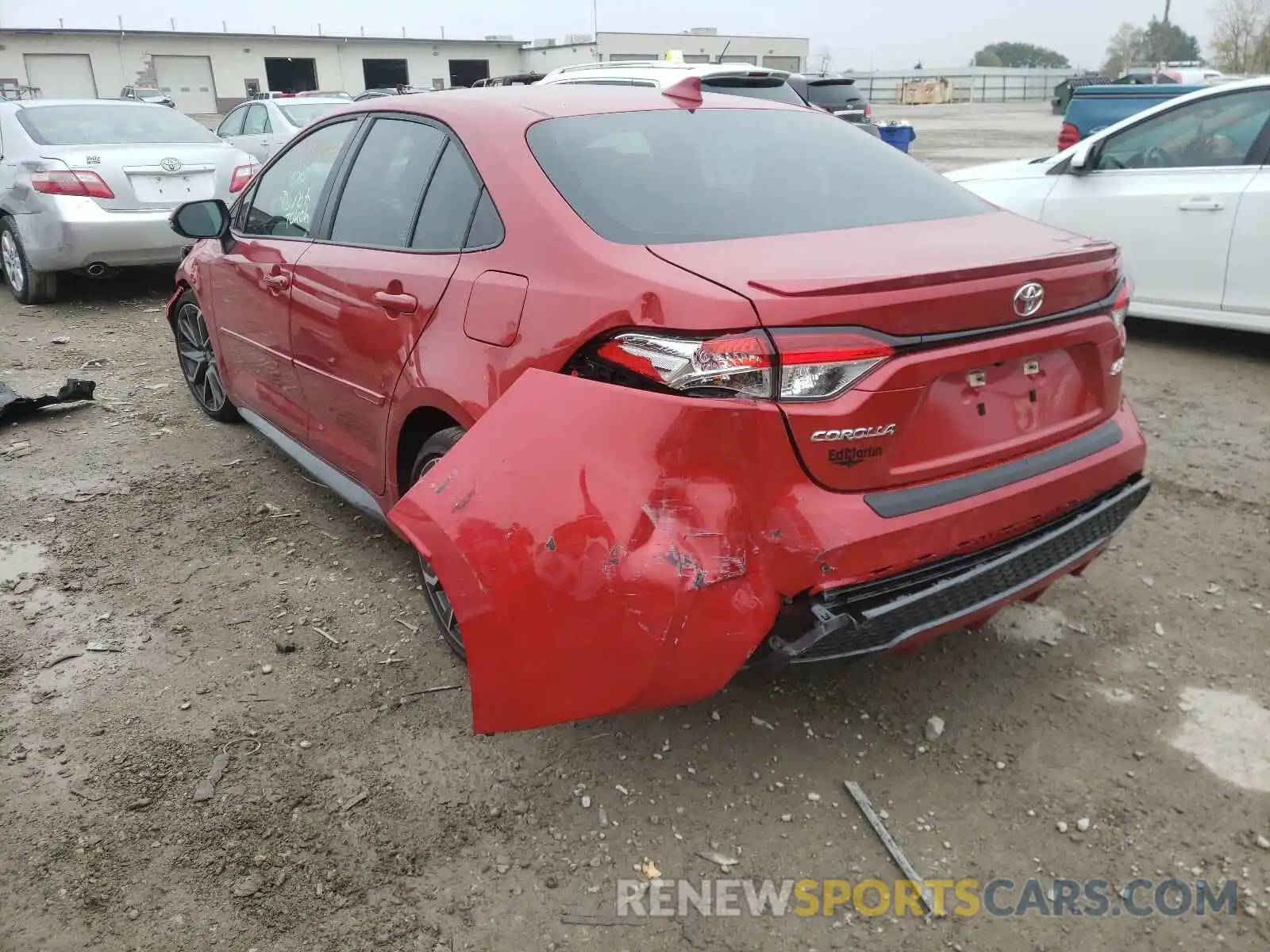 3 Photograph of a damaged car 5YFP4RCE7LP032159 TOYOTA COROLLA 2020