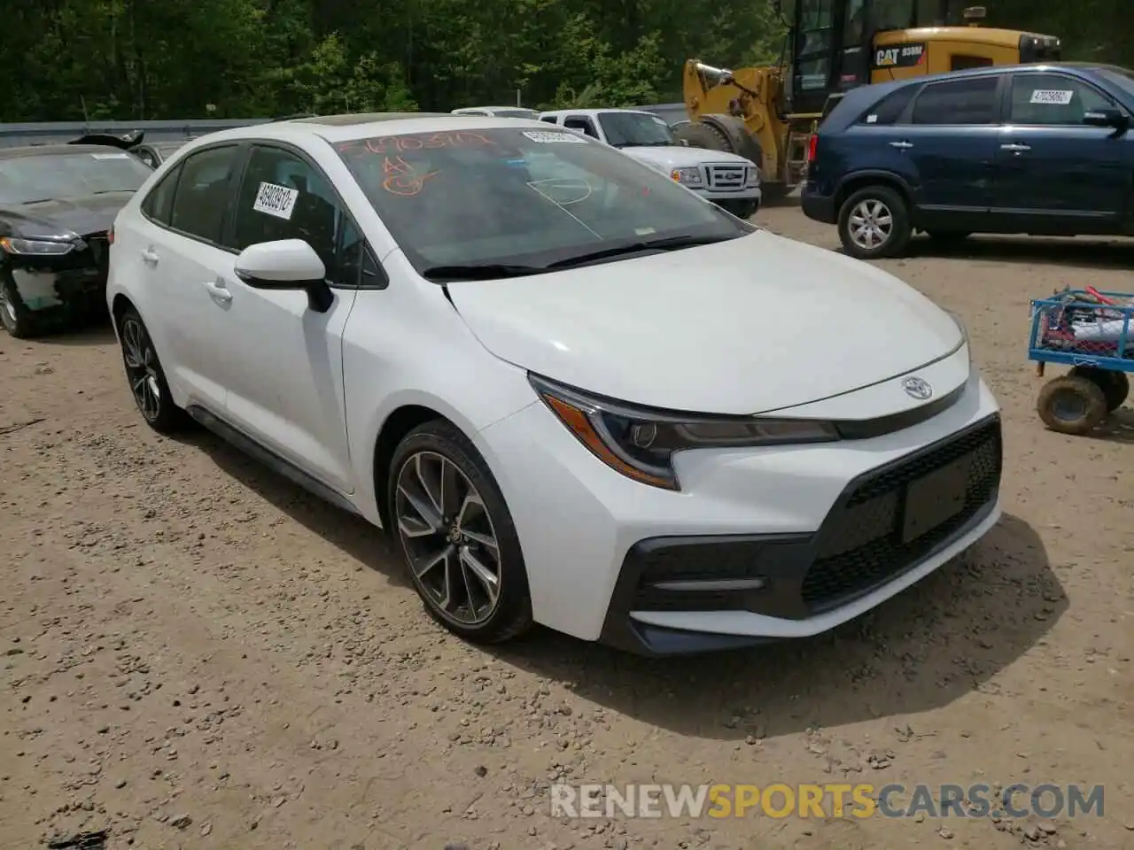 1 Photograph of a damaged car 5YFP4RCE7LP034607 TOYOTA COROLLA 2020