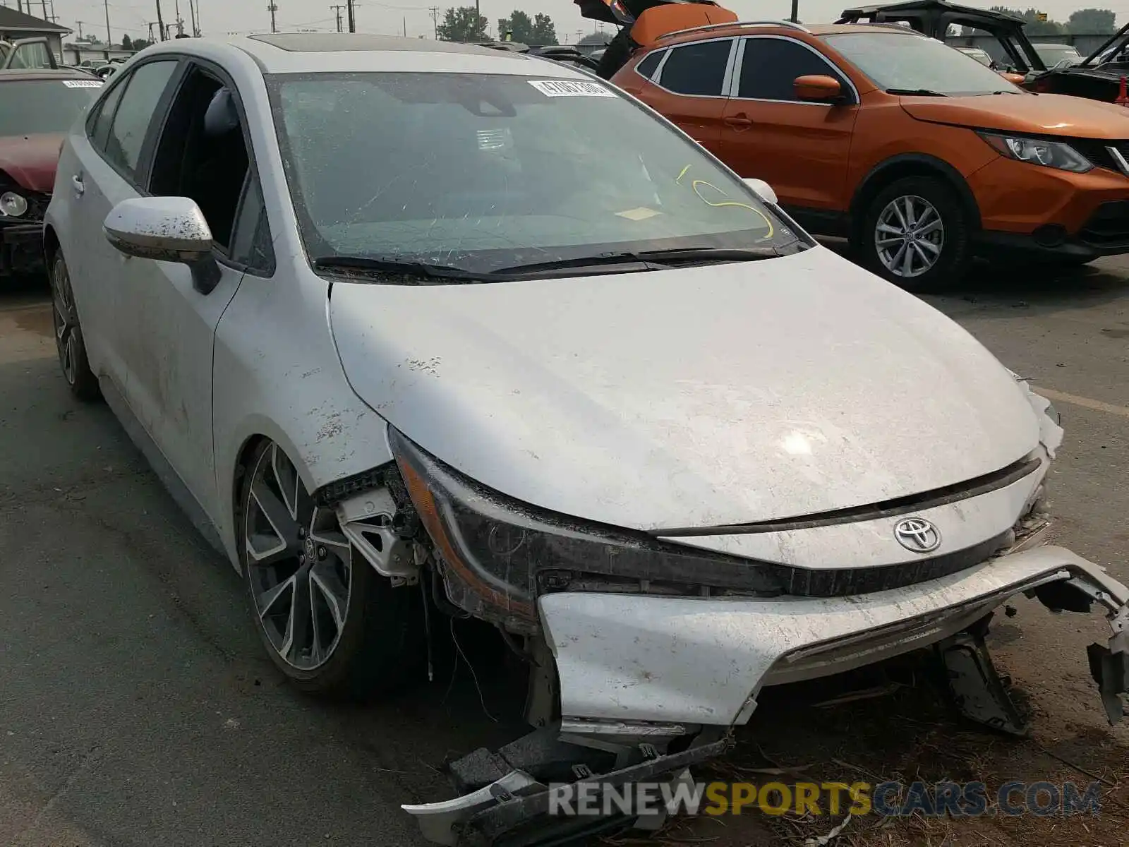 1 Photograph of a damaged car 5YFP4RCE7LP039340 TOYOTA COROLLA 2020