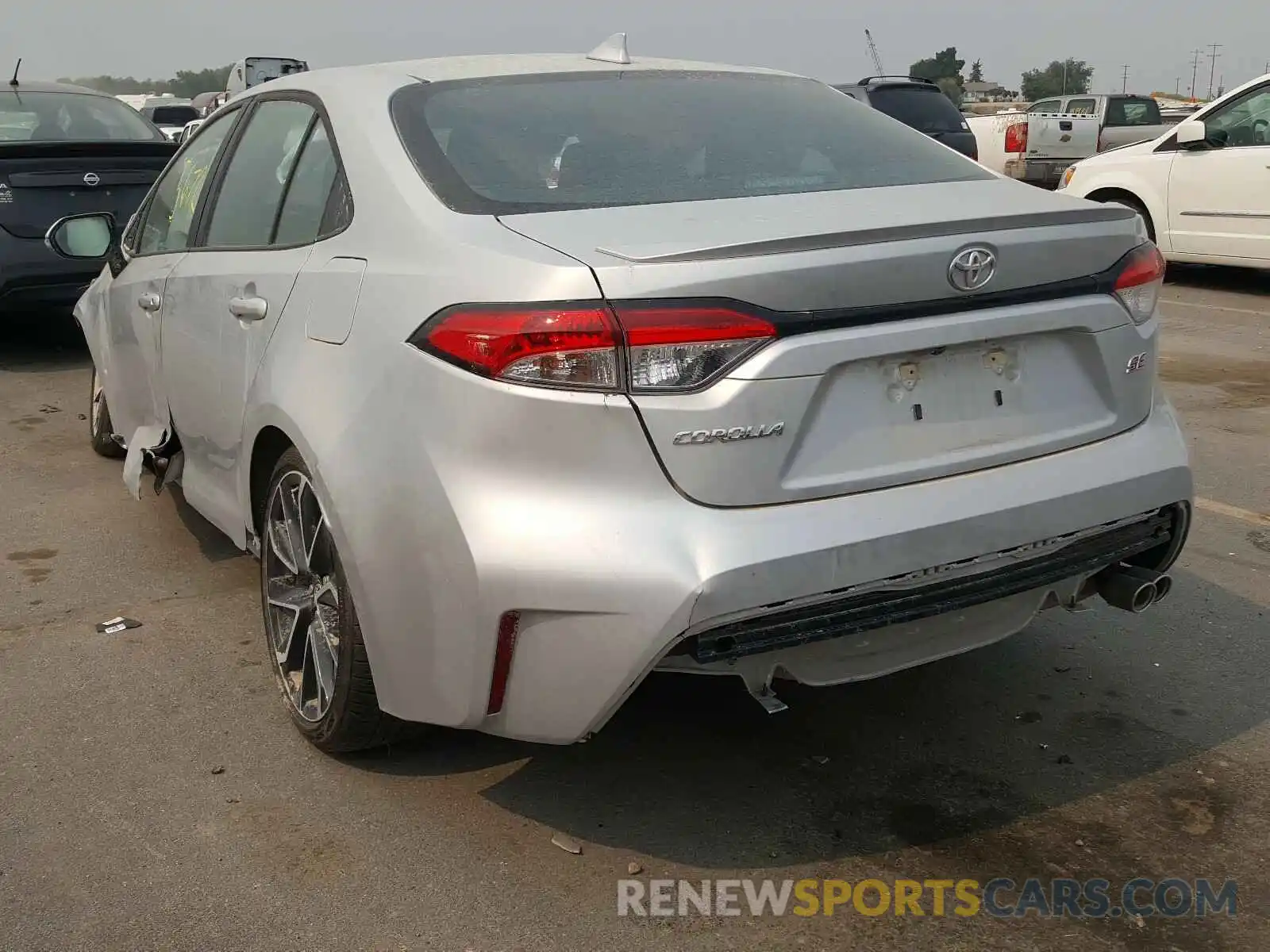 3 Photograph of a damaged car 5YFP4RCE7LP039340 TOYOTA COROLLA 2020