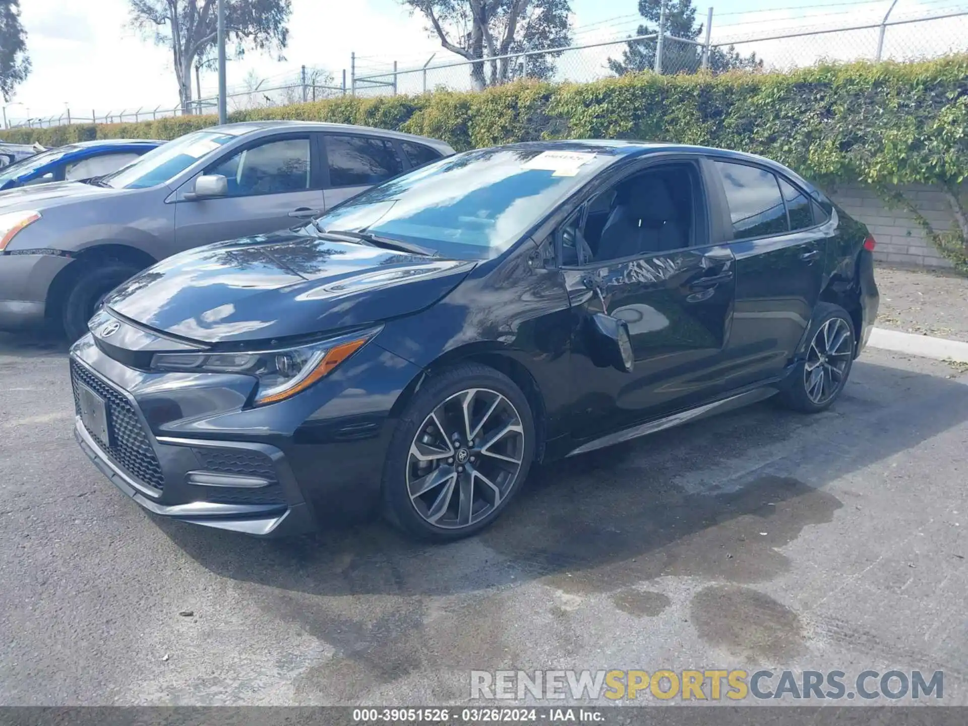 2 Photograph of a damaged car 5YFP4RCE7LP044201 TOYOTA COROLLA 2020