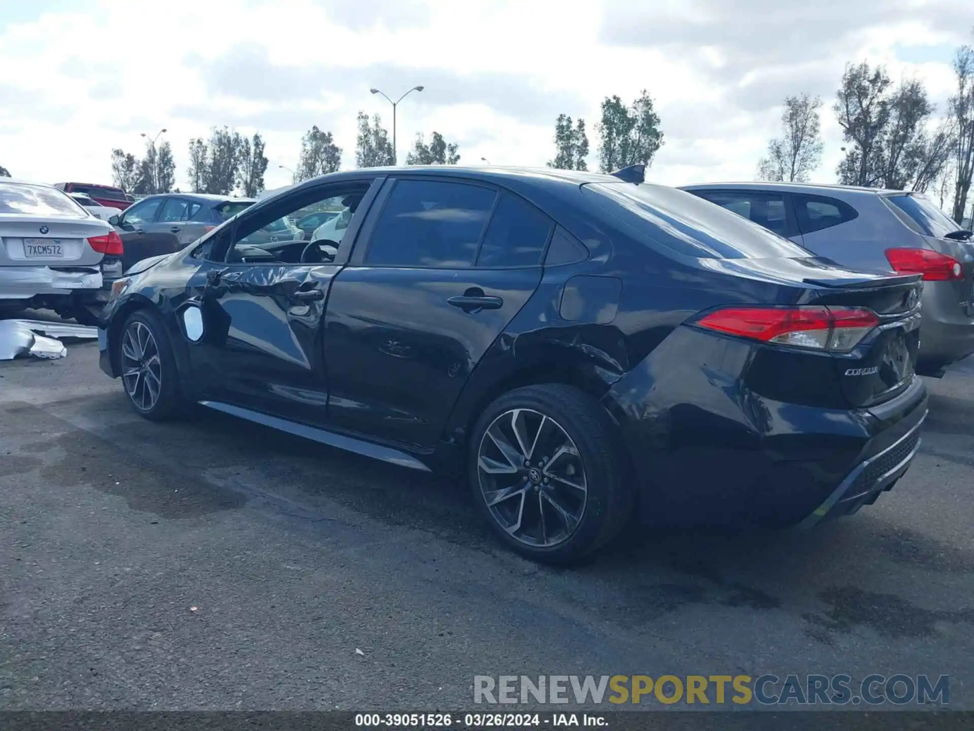 3 Photograph of a damaged car 5YFP4RCE7LP044201 TOYOTA COROLLA 2020