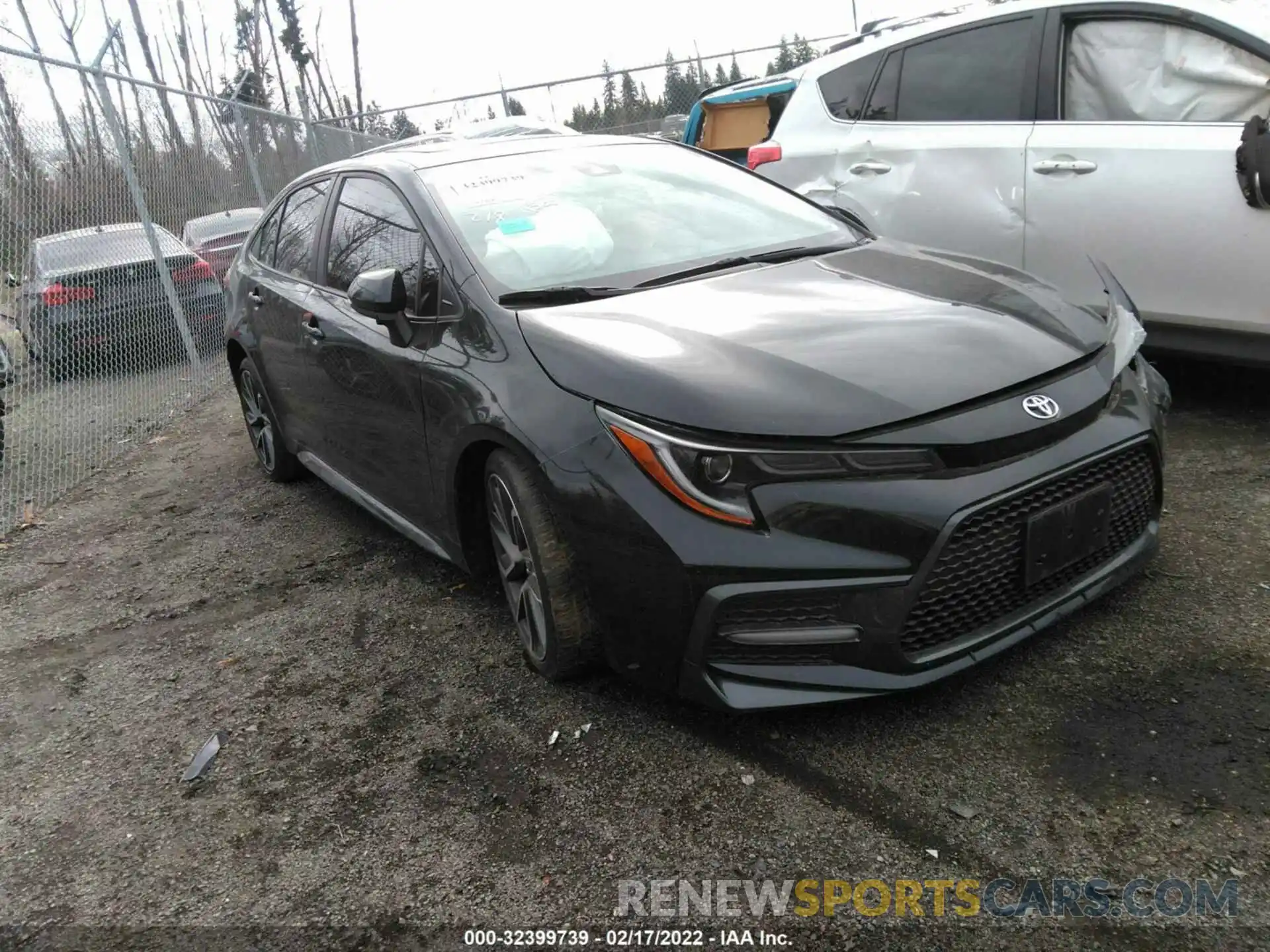 1 Photograph of a damaged car 5YFP4RCE7LP048359 TOYOTA COROLLA 2020