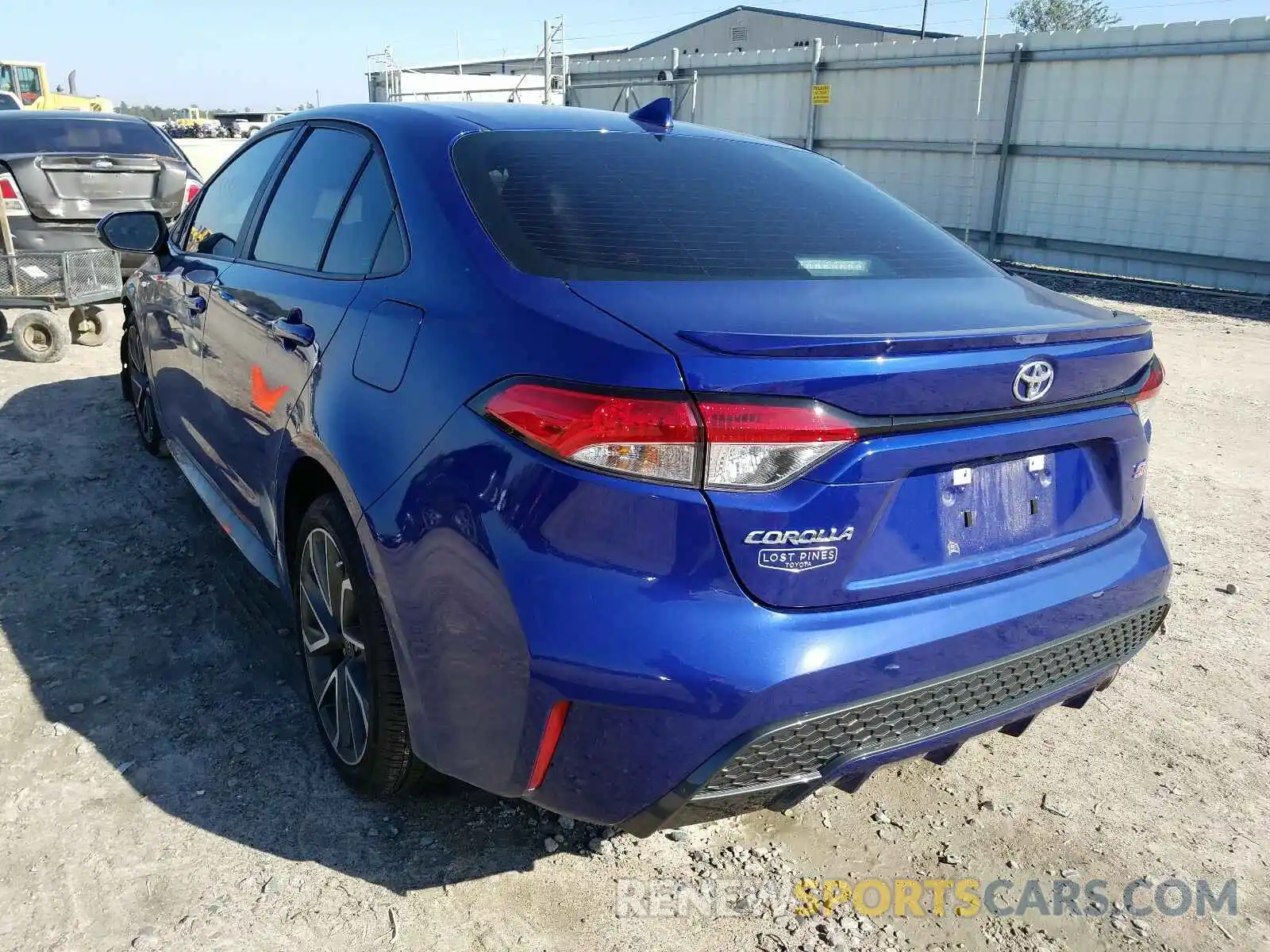 3 Photograph of a damaged car 5YFP4RCE7LP049186 TOYOTA COROLLA 2020