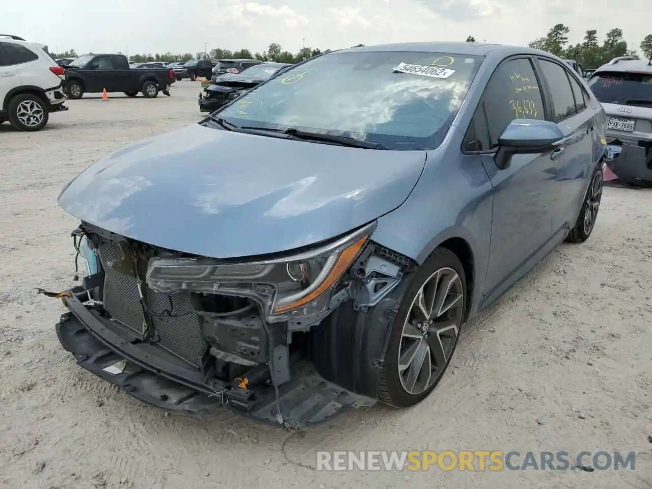 2 Photograph of a damaged car 5YFP4RCE7LP050158 TOYOTA COROLLA 2020