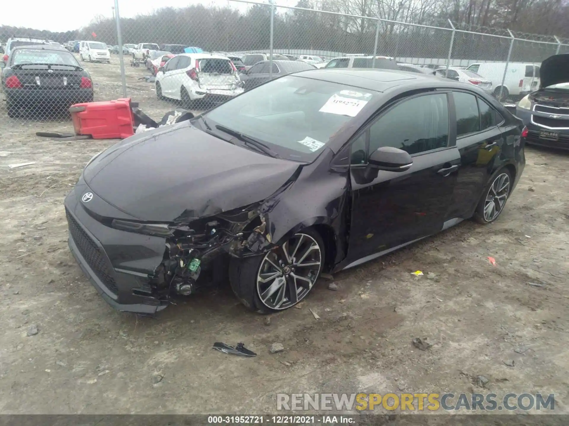 2 Photograph of a damaged car 5YFP4RCE7LP054422 TOYOTA COROLLA 2020