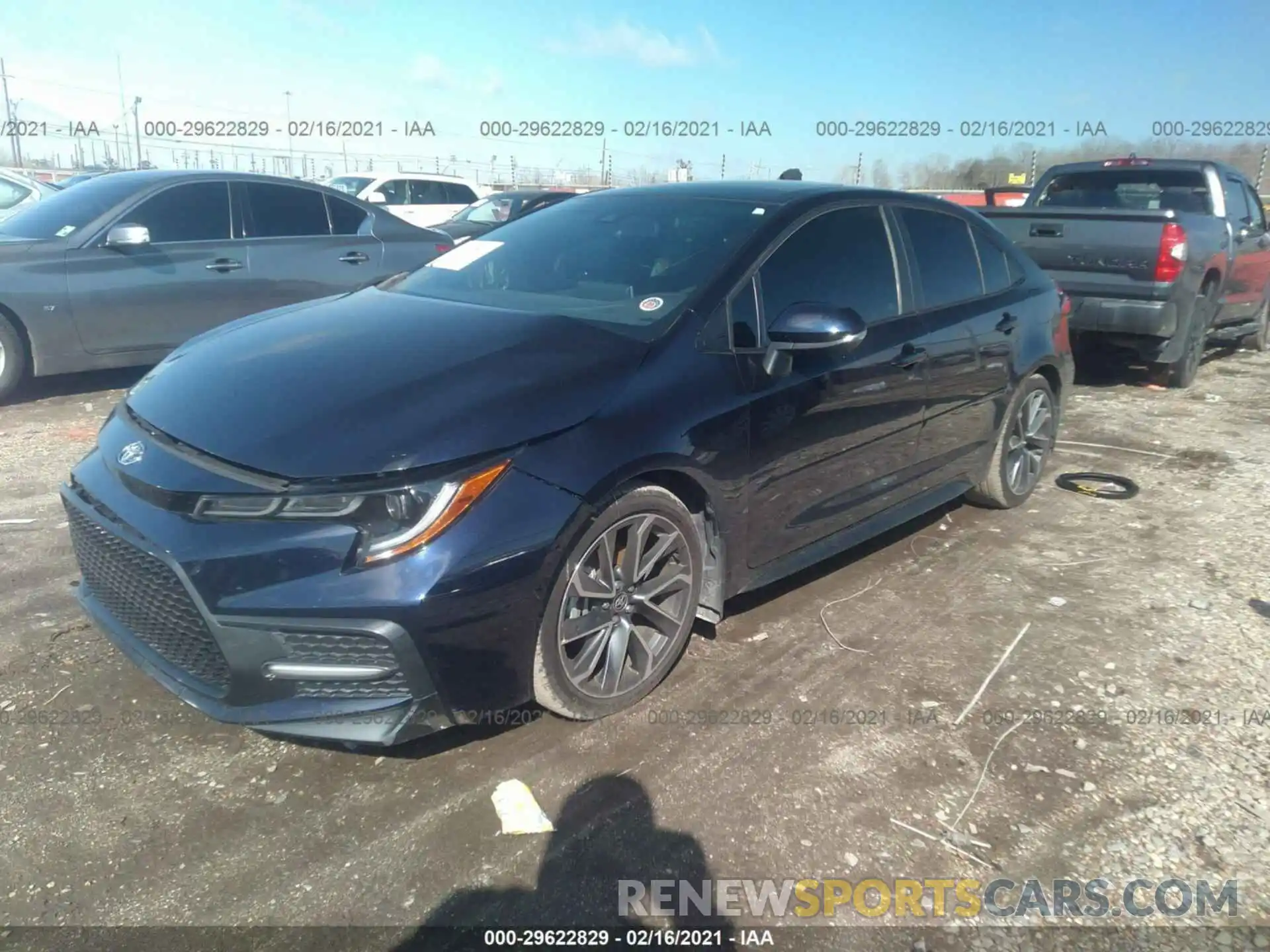 2 Photograph of a damaged car 5YFP4RCE8LP014866 TOYOTA COROLLA 2020