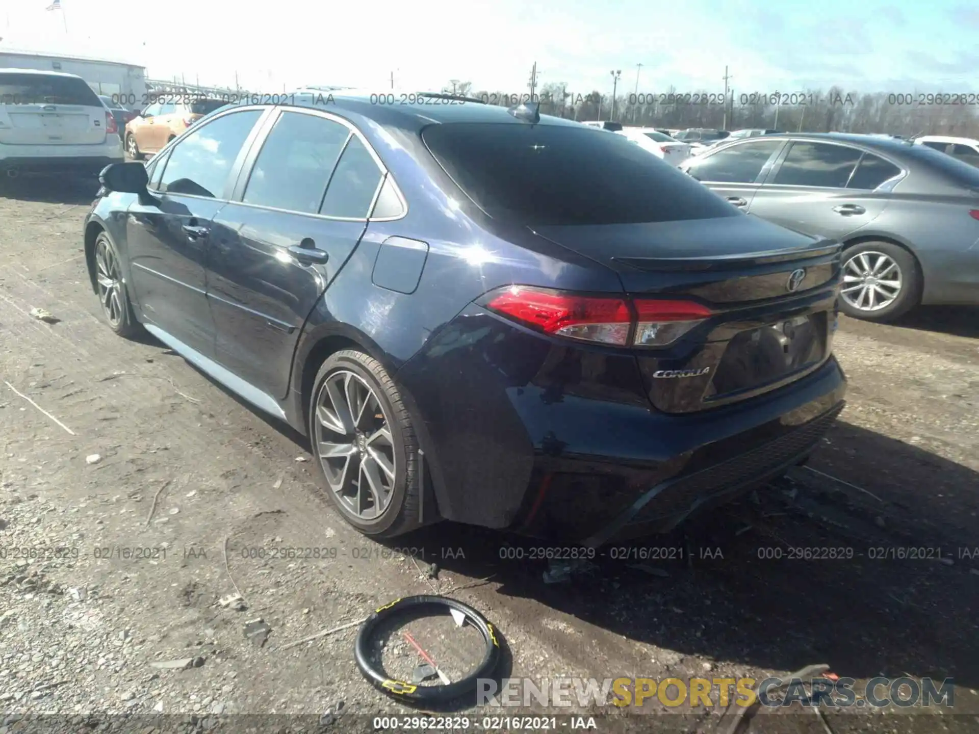 3 Photograph of a damaged car 5YFP4RCE8LP014866 TOYOTA COROLLA 2020