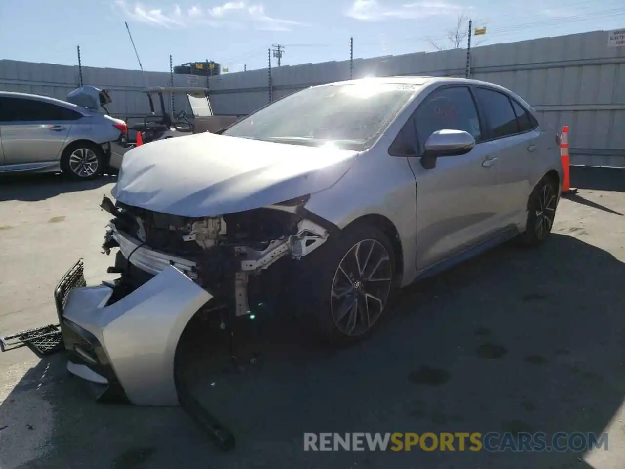 2 Photograph of a damaged car 5YFP4RCE8LP026208 TOYOTA COROLLA 2020