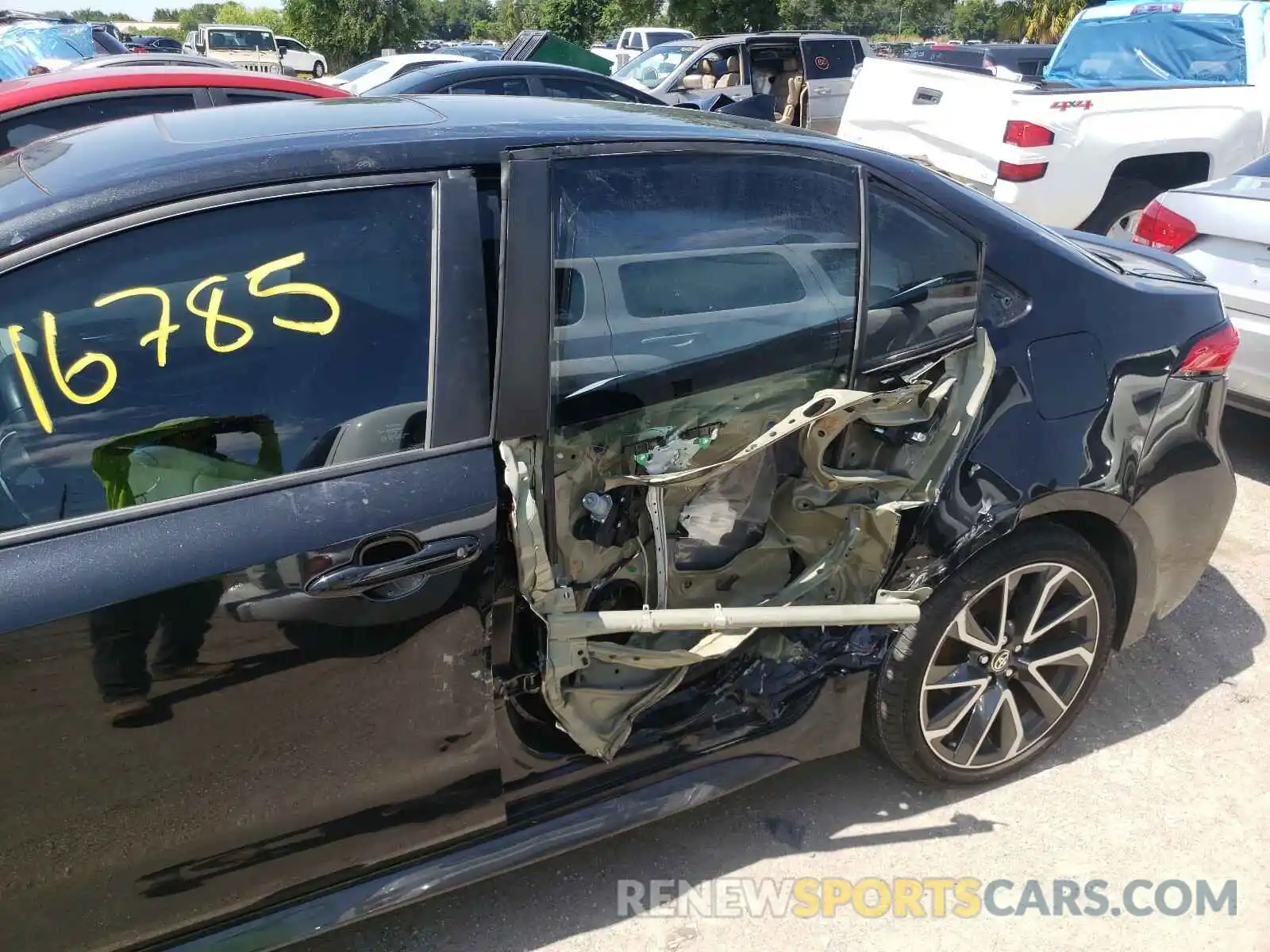 9 Фотография поврежденного автомобиля 5YFP4RCE8LP026581 TOYOTA COROLLA 2020