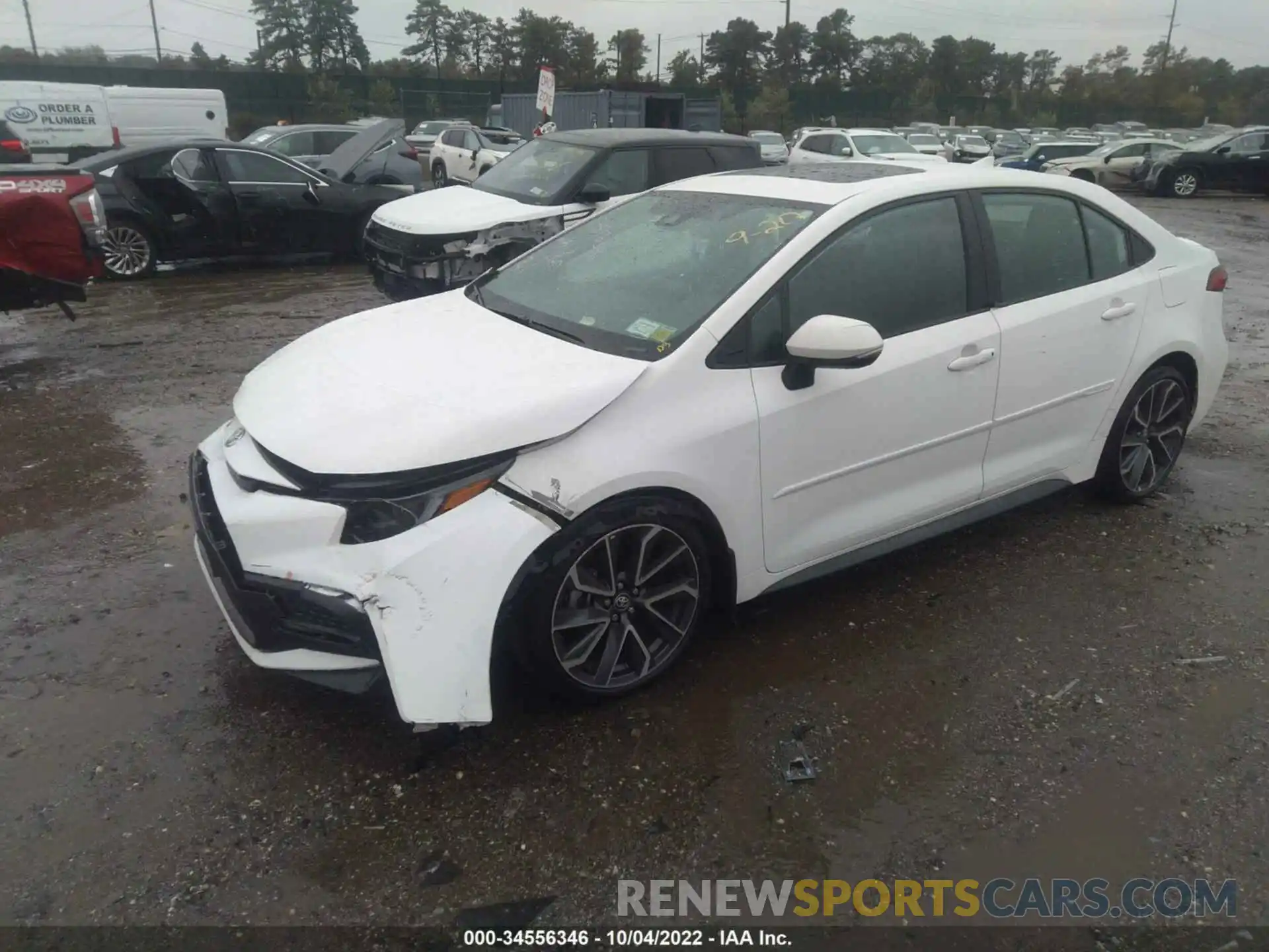 2 Photograph of a damaged car 5YFP4RCE8LP028086 TOYOTA COROLLA 2020