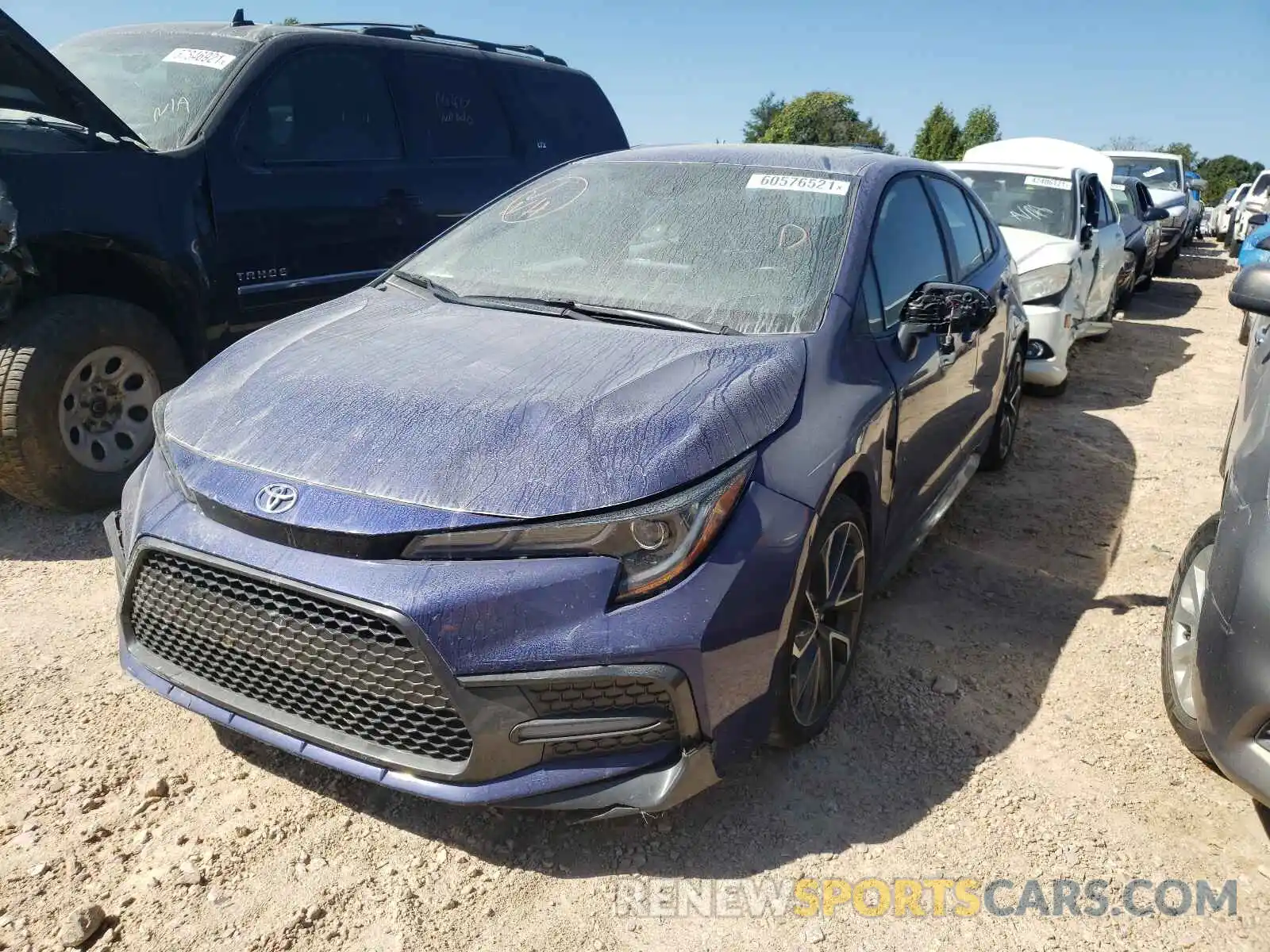 2 Photograph of a damaged car 5YFP4RCE8LP034244 TOYOTA COROLLA 2020