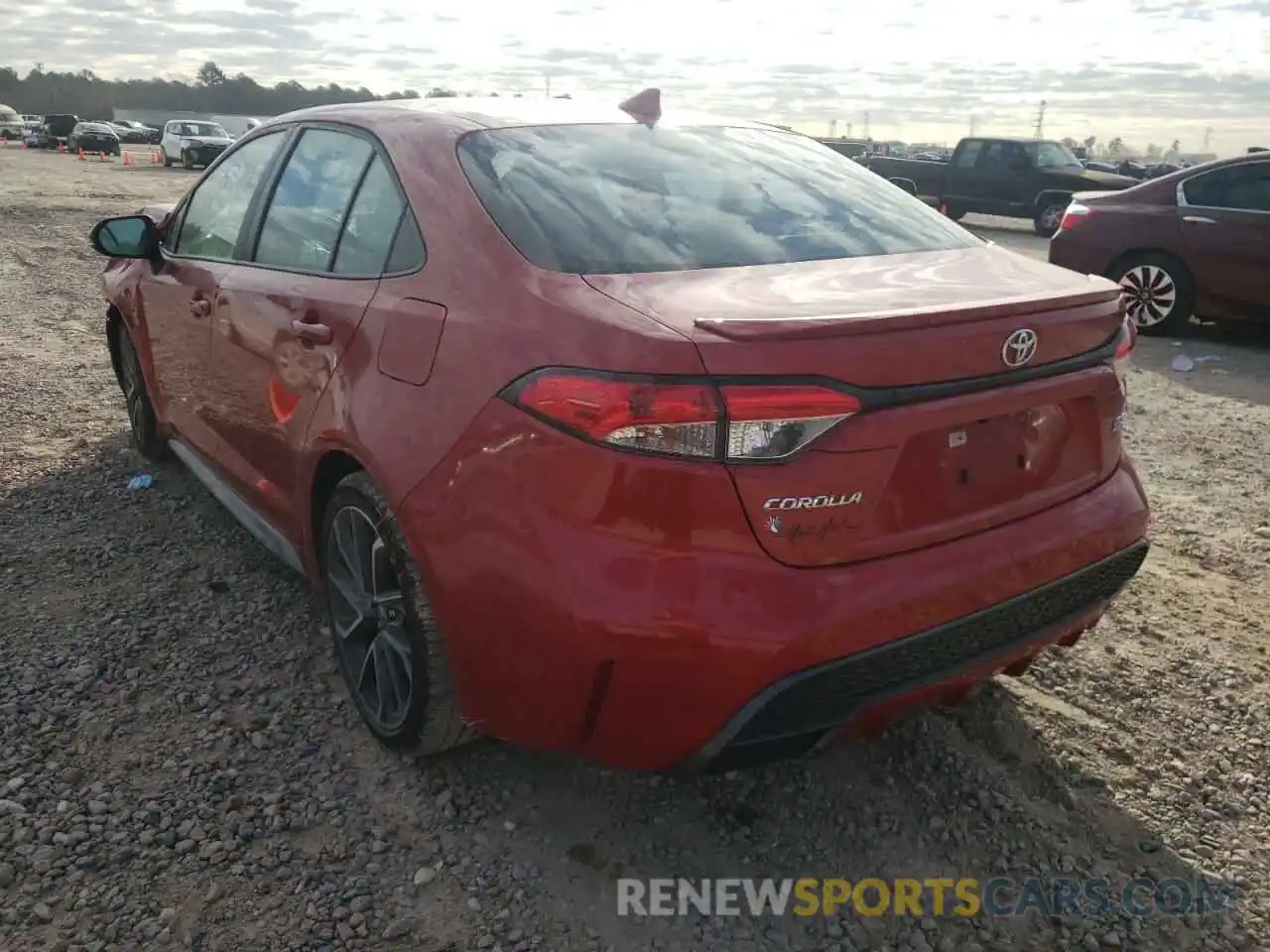 3 Photograph of a damaged car 5YFP4RCE8LP034602 TOYOTA COROLLA 2020