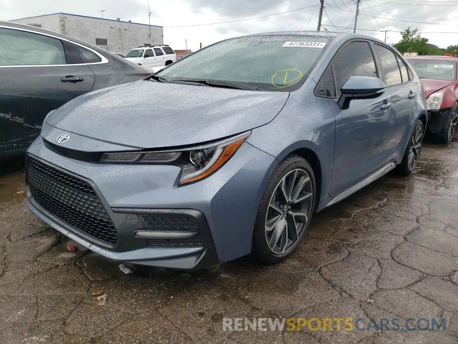 2 Photograph of a damaged car 5YFP4RCE8LP045406 TOYOTA COROLLA 2020