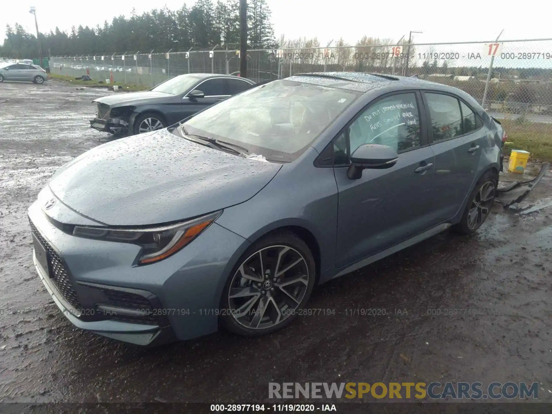 2 Photograph of a damaged car 5YFP4RCE8LP048385 TOYOTA COROLLA 2020