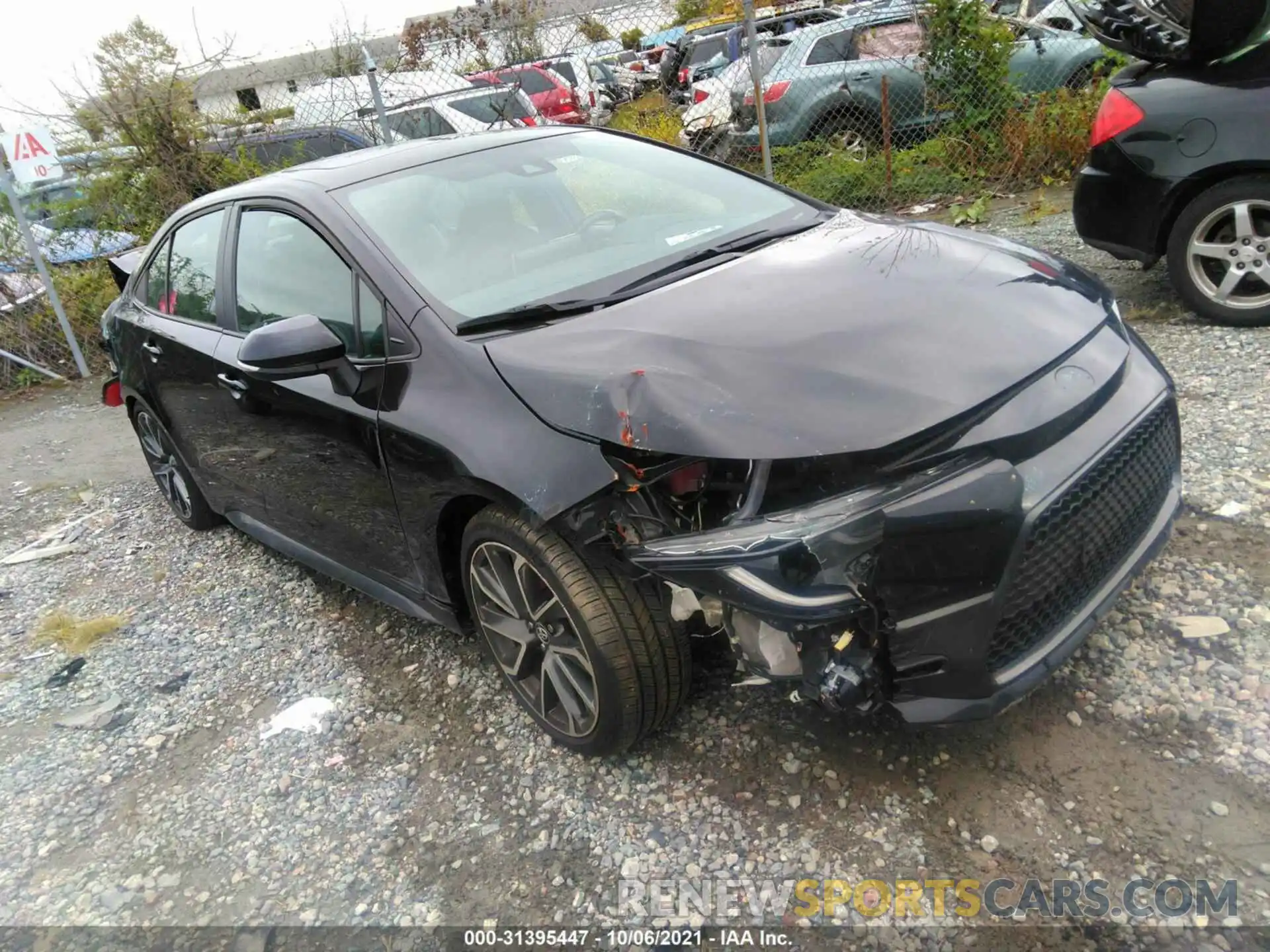 1 Photograph of a damaged car 5YFP4RCE8LP048774 TOYOTA COROLLA 2020