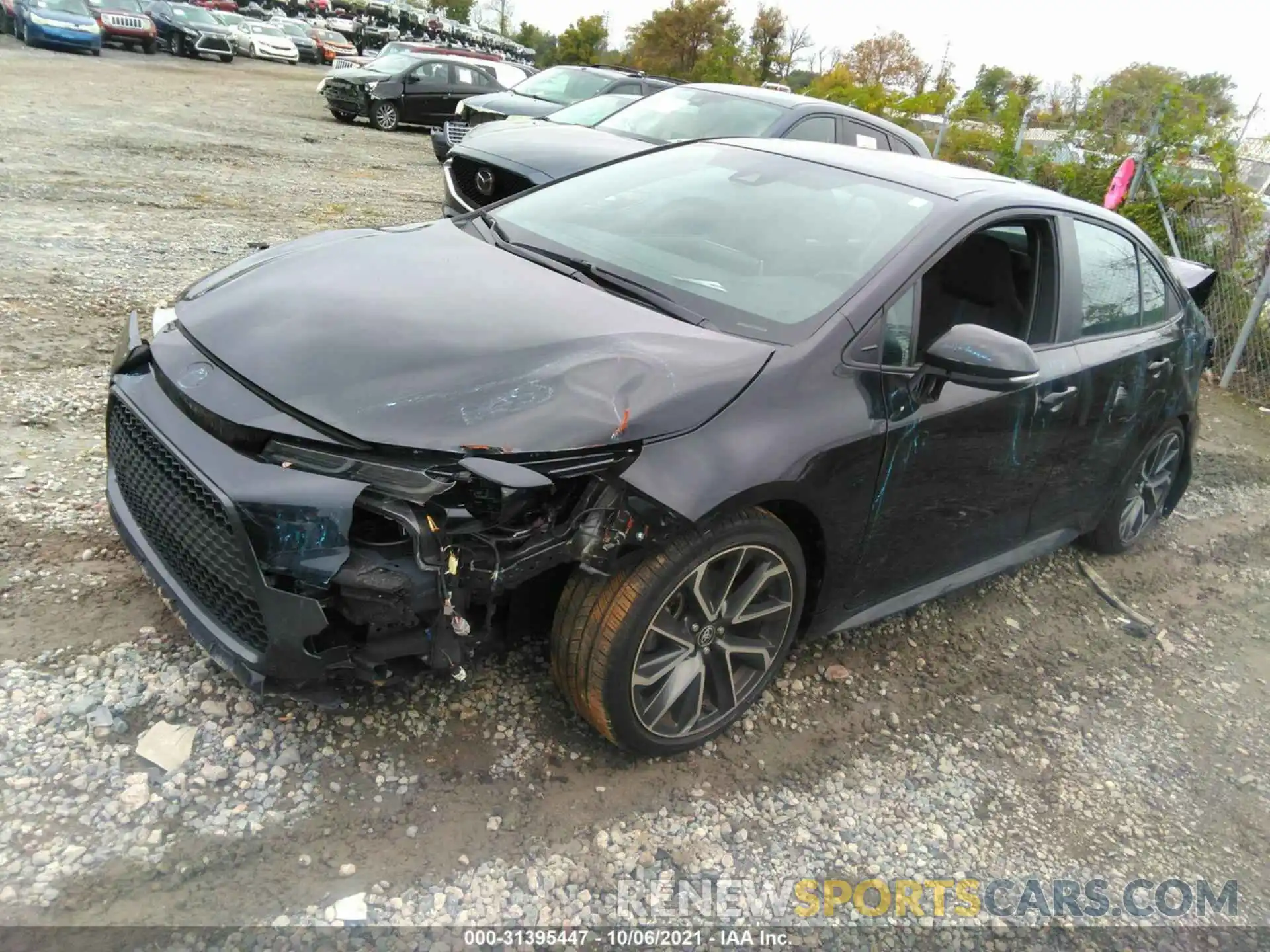 2 Photograph of a damaged car 5YFP4RCE8LP048774 TOYOTA COROLLA 2020