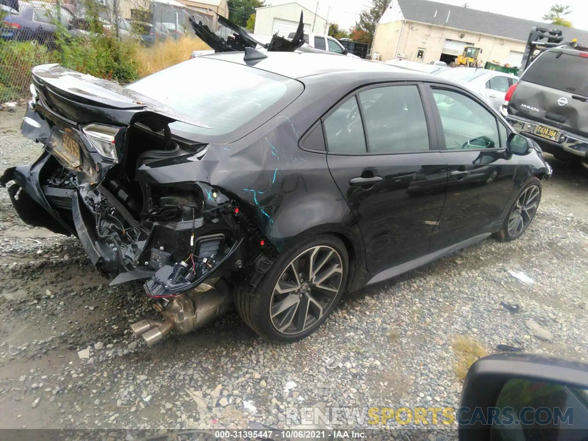 4 Photograph of a damaged car 5YFP4RCE8LP048774 TOYOTA COROLLA 2020