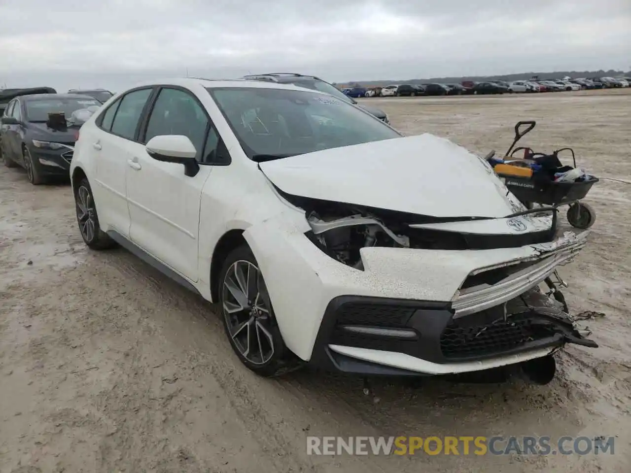 1 Photograph of a damaged car 5YFP4RCE8LP054297 TOYOTA COROLLA 2020