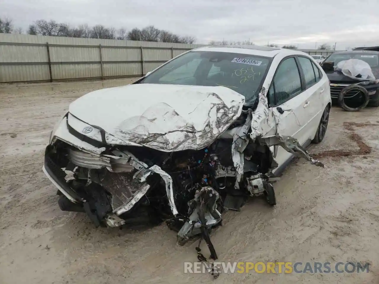 2 Photograph of a damaged car 5YFP4RCE8LP054297 TOYOTA COROLLA 2020