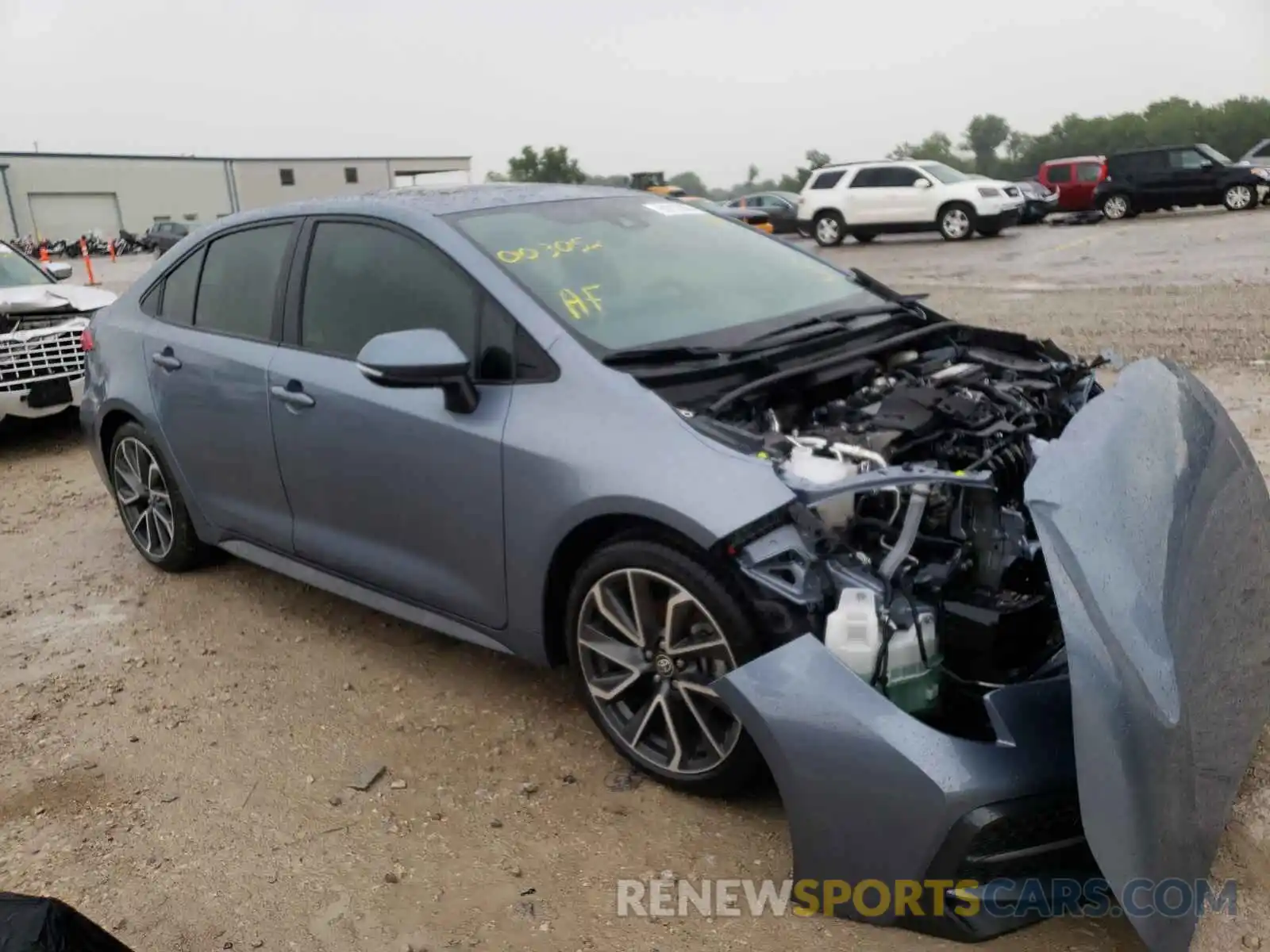 1 Photograph of a damaged car 5YFP4RCE9LP003052 TOYOTA COROLLA 2020