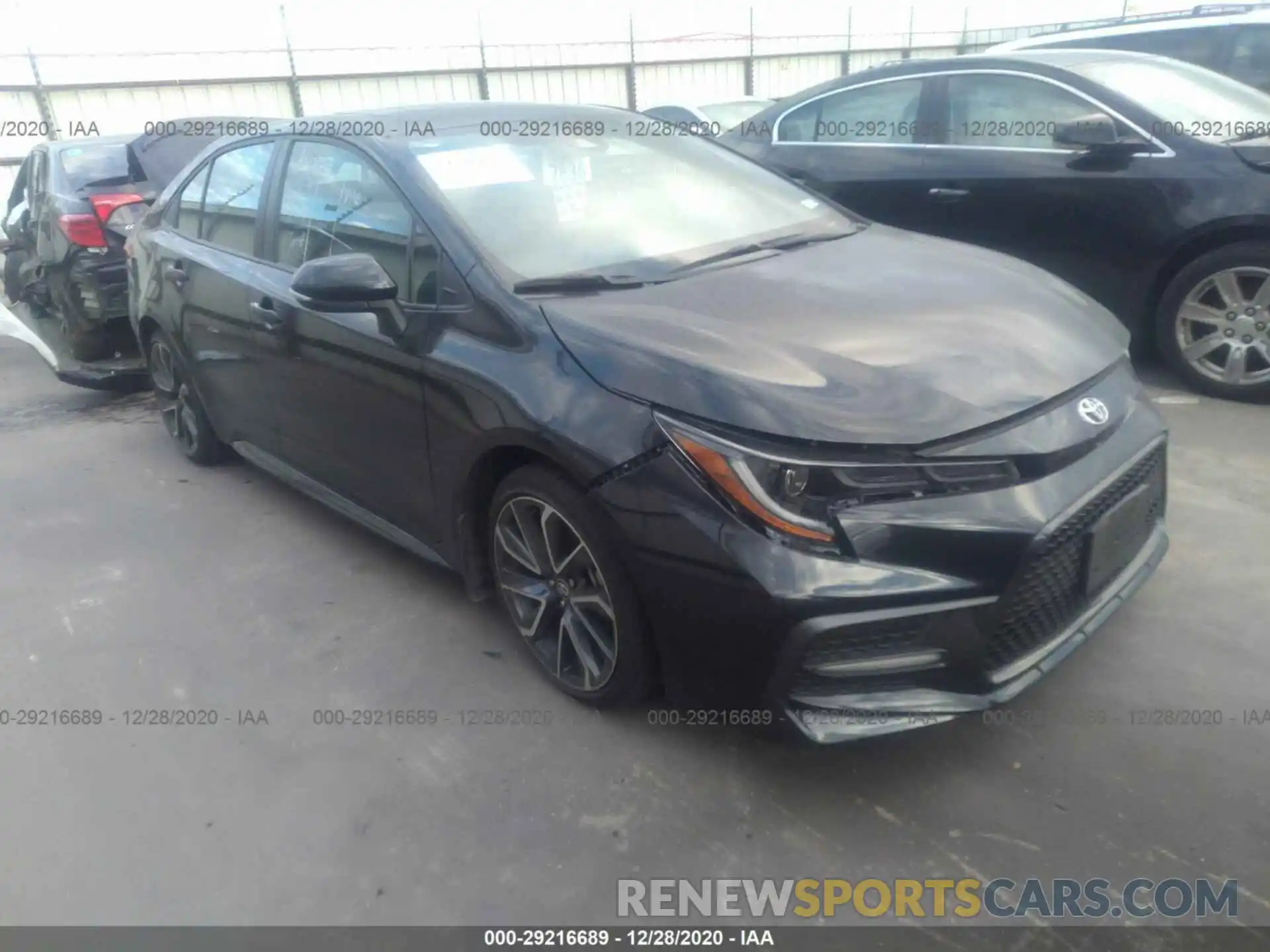 1 Photograph of a damaged car 5YFP4RCE9LP010244 TOYOTA COROLLA 2020